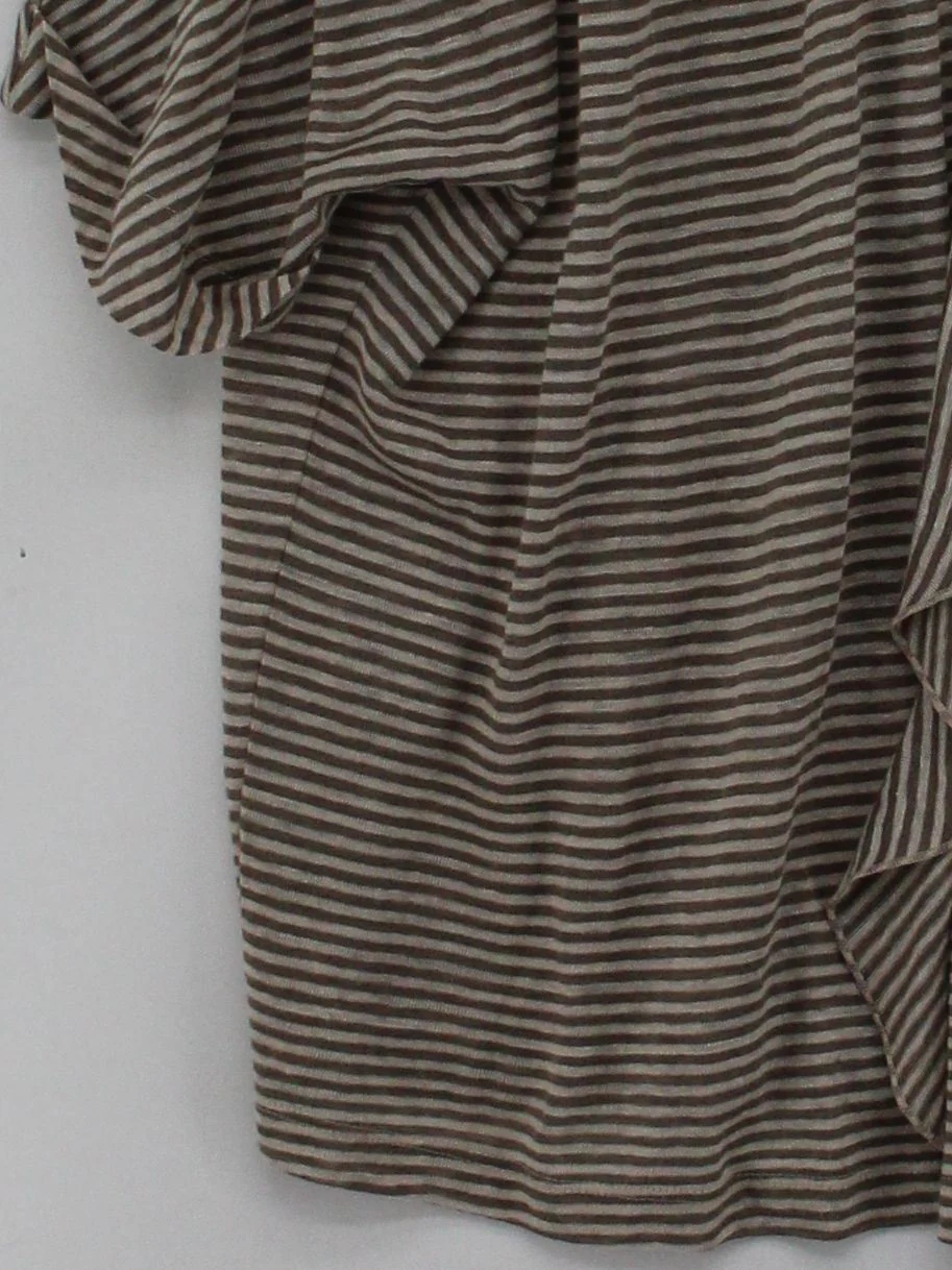 Weekend Max Mara Women's Top XL Multi 100% Linen Jersey - Image 4