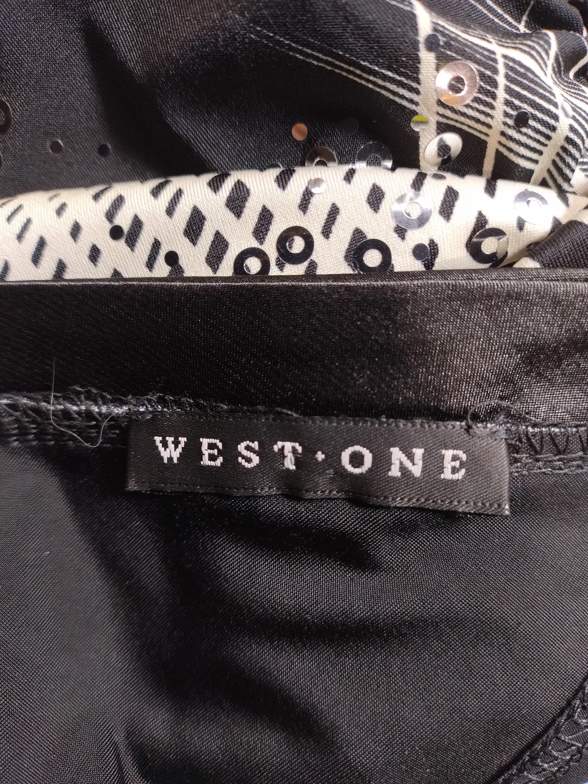 West.One Women's Top UK 10 Multi Polyester with Elastane Tunic - Image 5