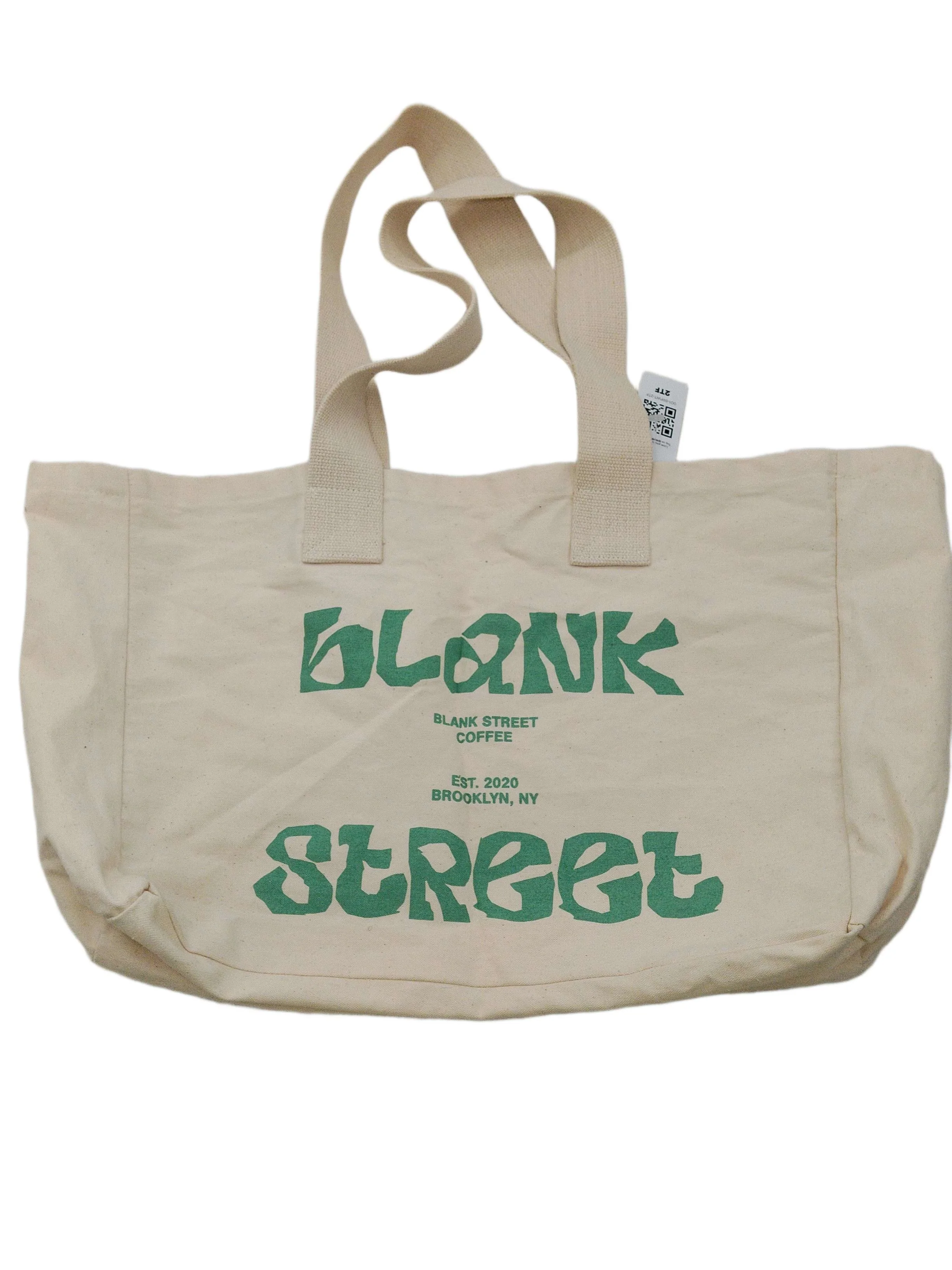 Westford Mill Men's Bag Cream Graphic 100% Cotton Tote