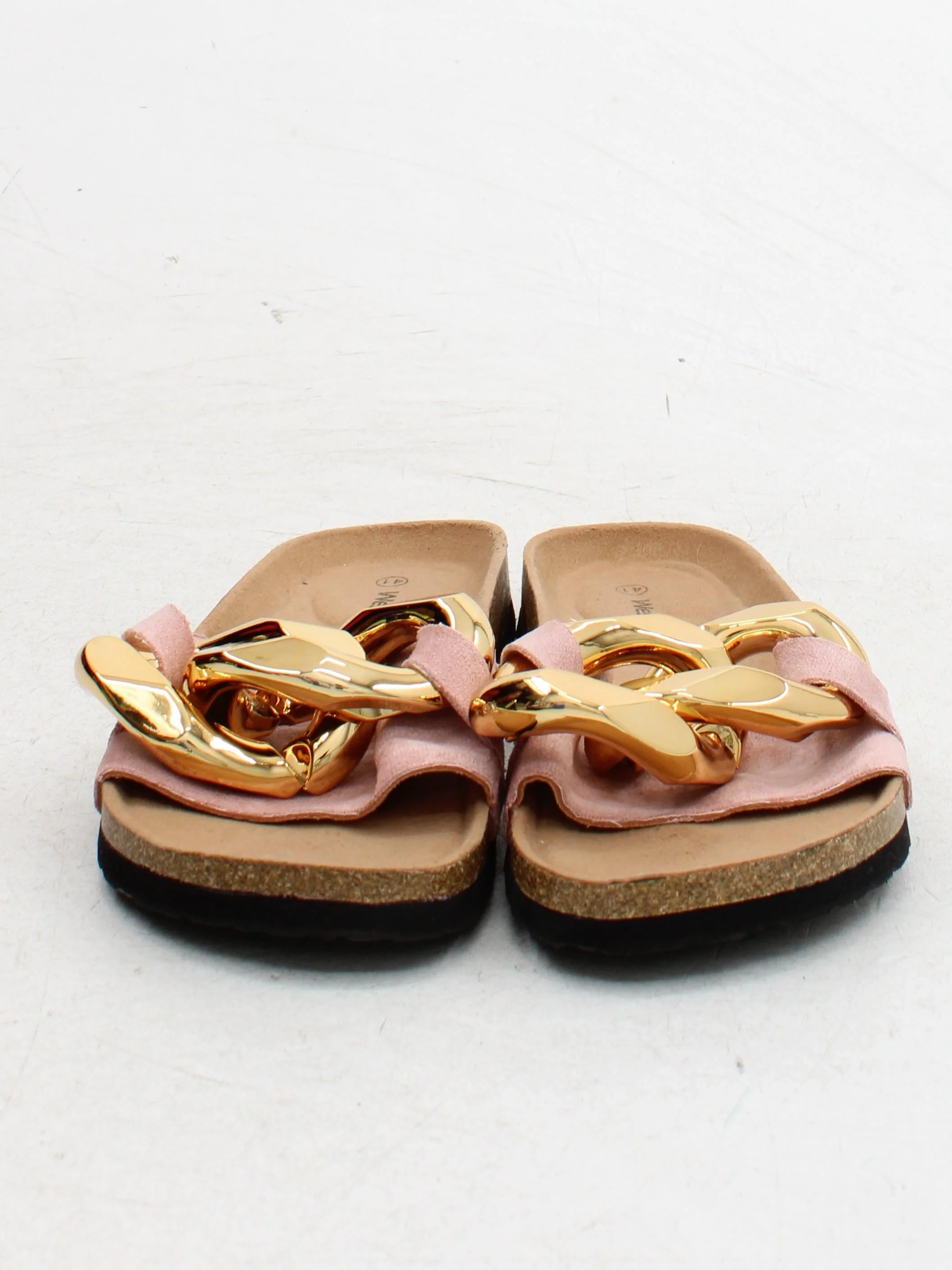 Westland Women's Sandals UK 7.5 Pink 100% Suede Slider - Image 2