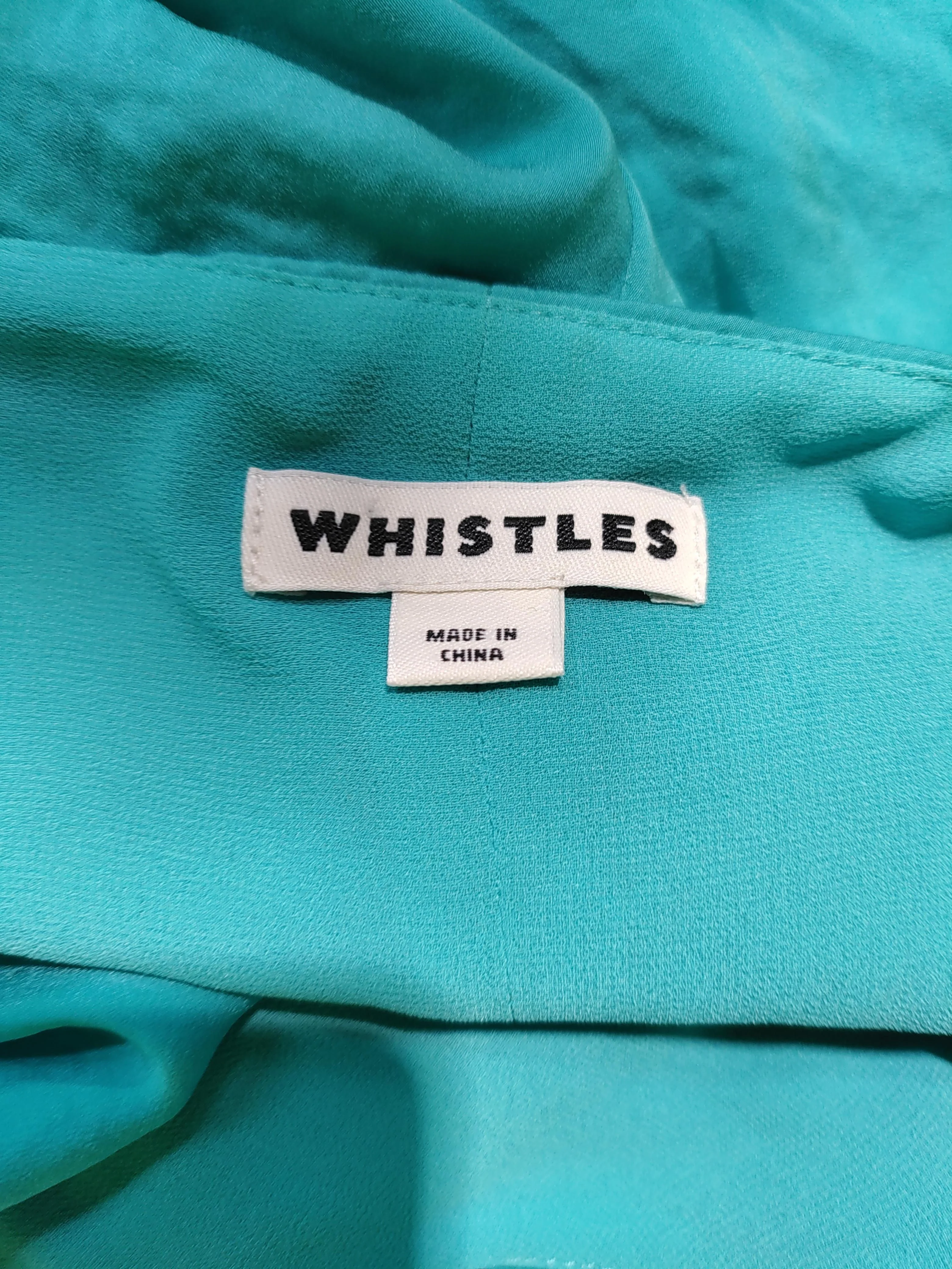 Whistles A-Line Mini Dress UK12 in Blue - Image 5