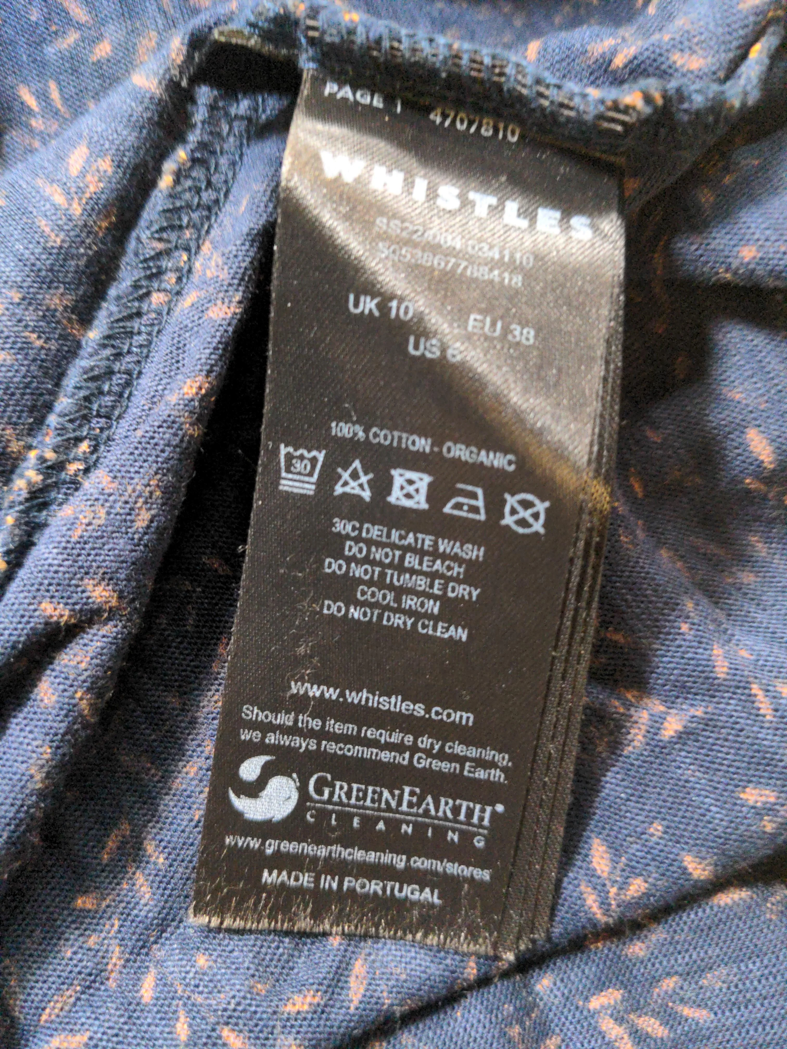 Whistles Maxi Dress UK10 in Blue - Image 7