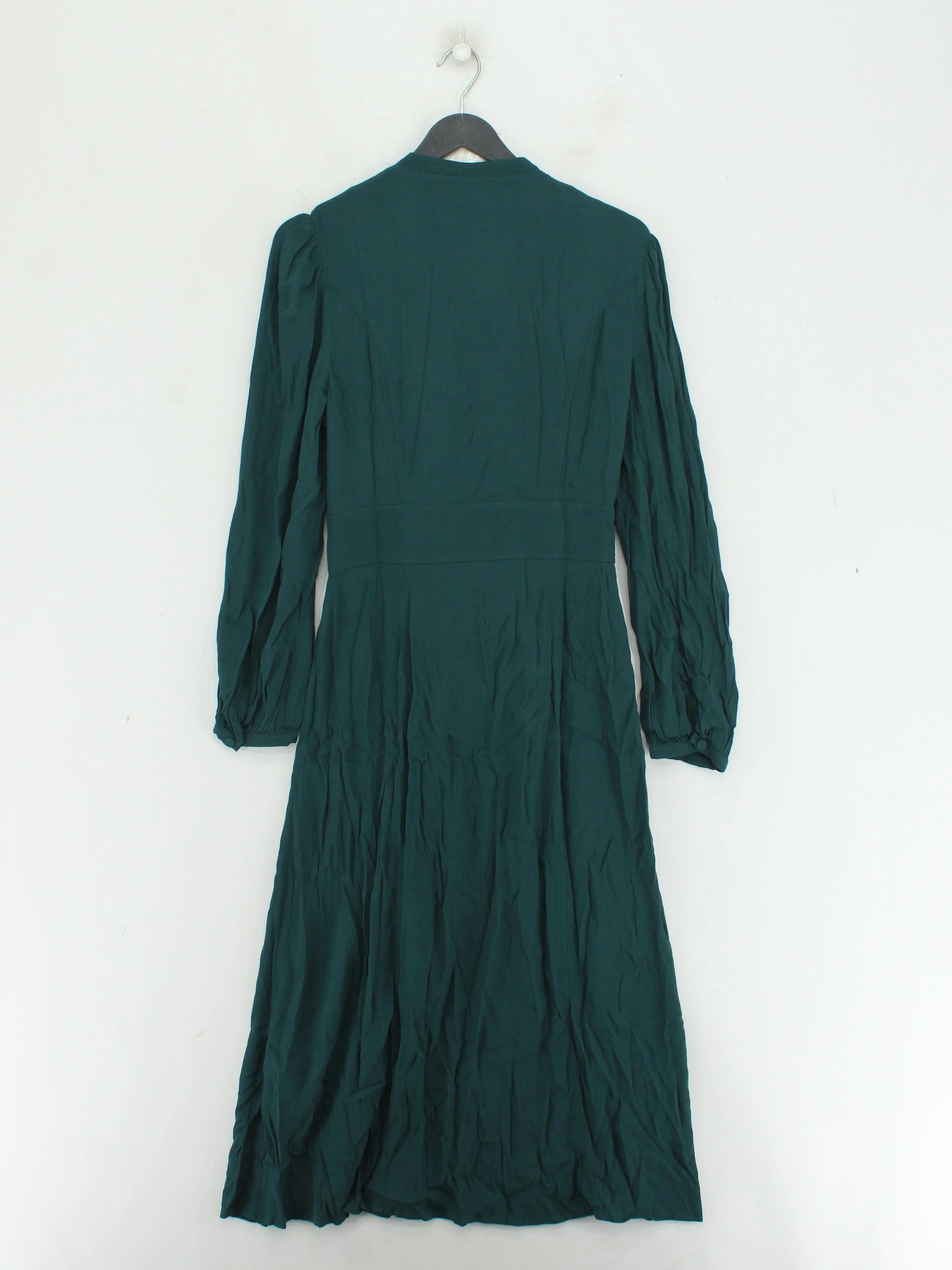 Whistles Shirt Midi Dress UK12 in Green - Image 2