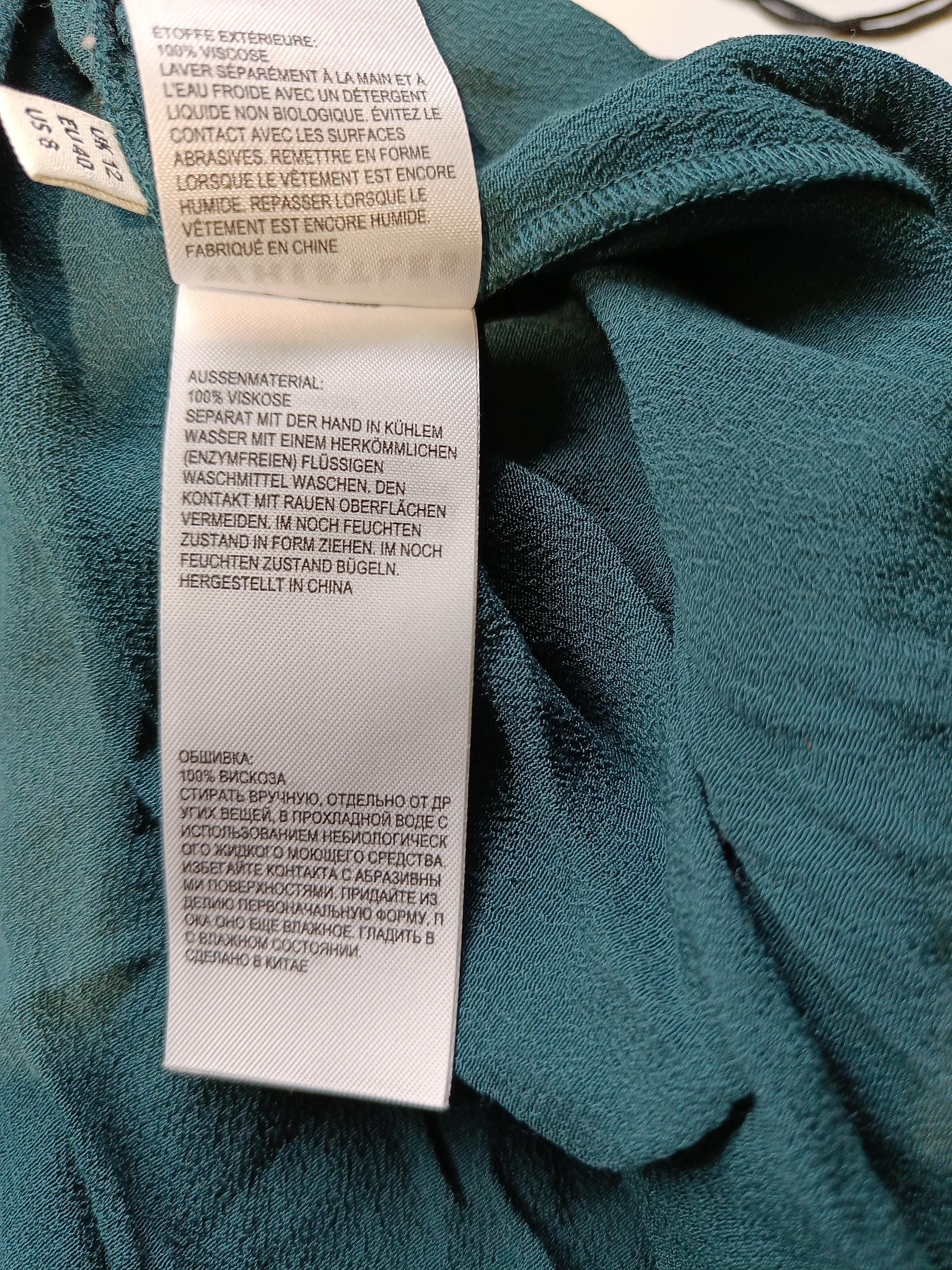Whistles Shirt Midi Dress UK12 in Green - Image 6