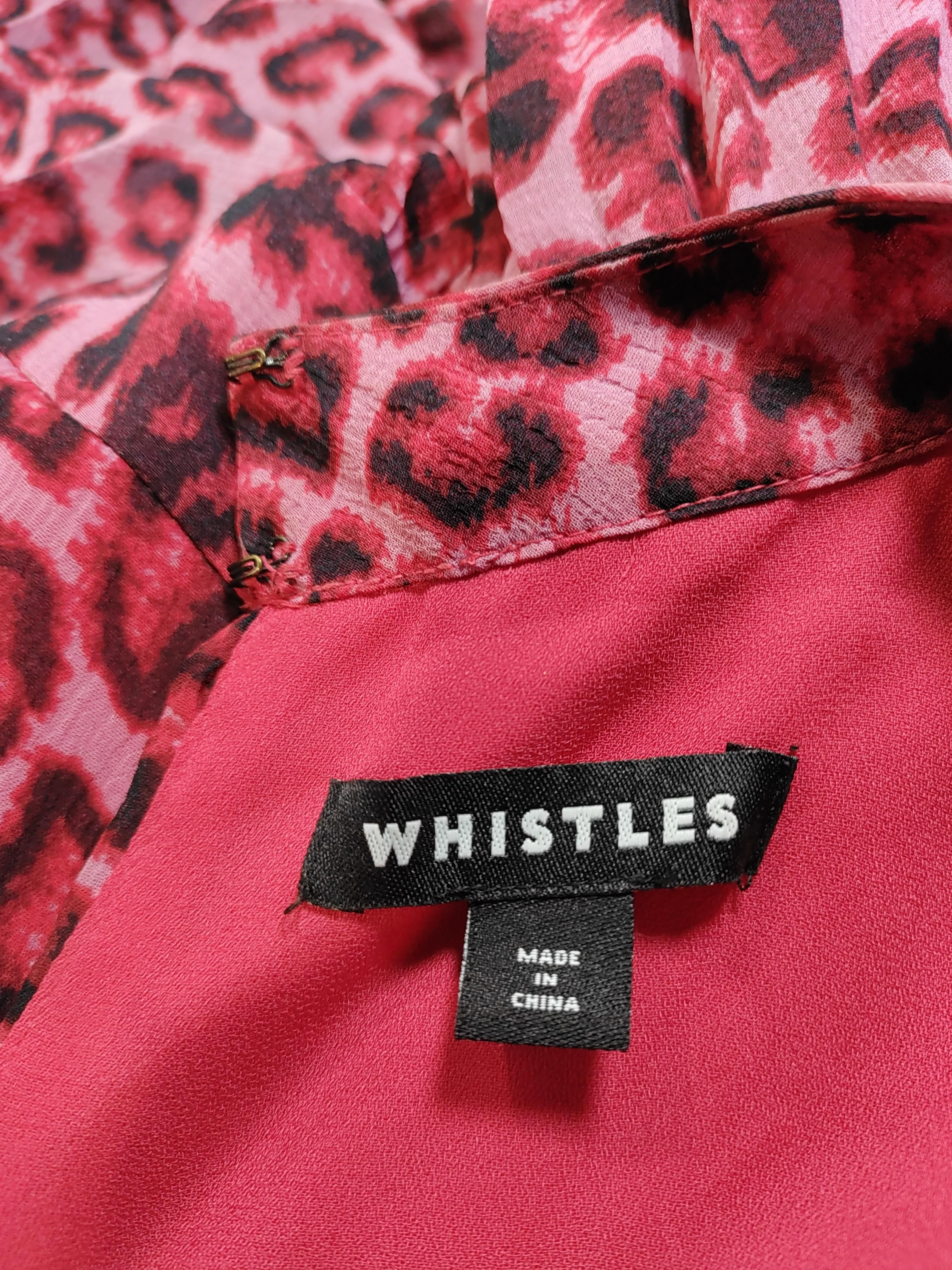 Whistles Shirt Midi Dress UK16 in Pink - Image 5