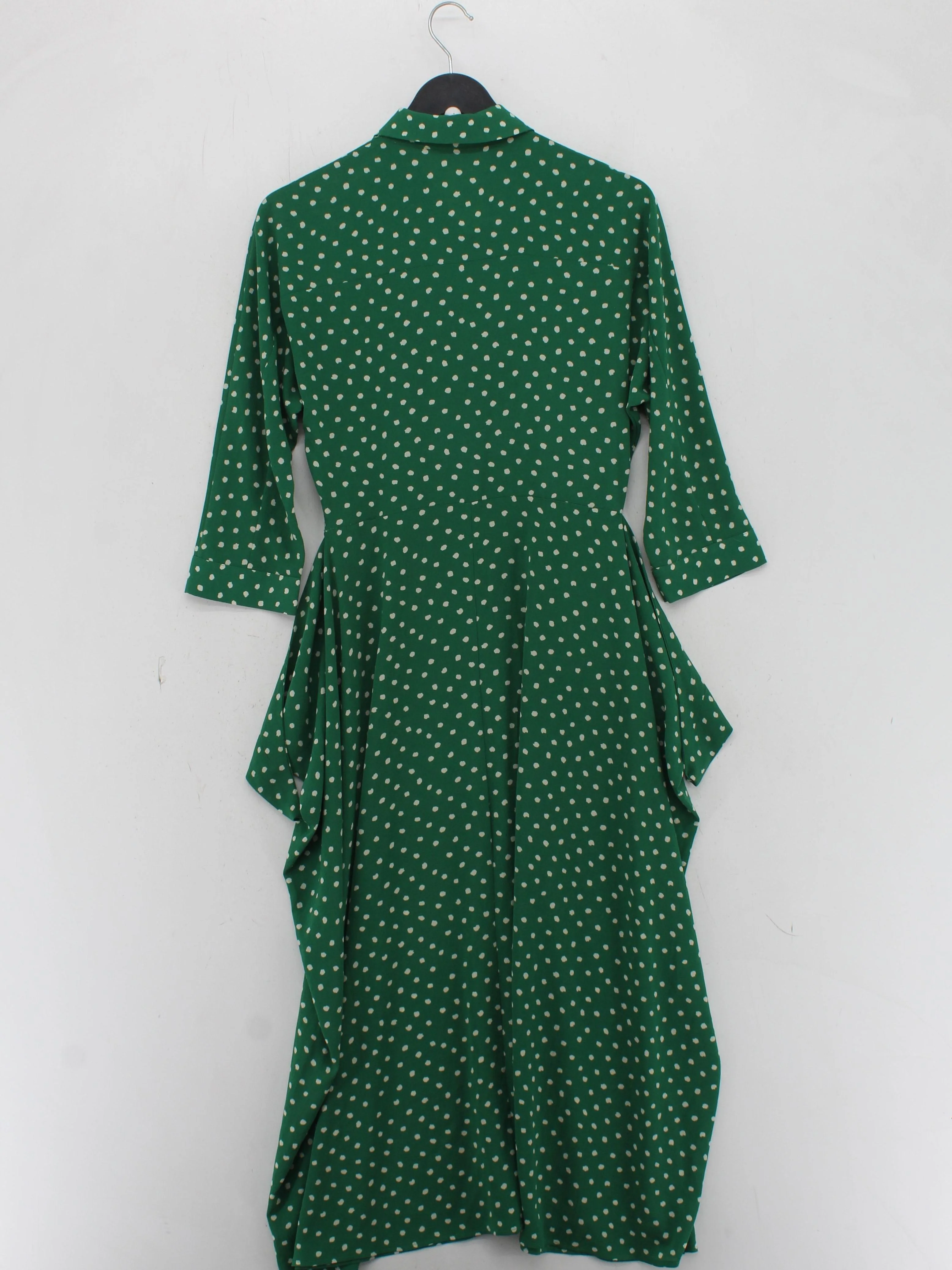 Whistles Shirt Midi Dress UK8 in Green - Image 2