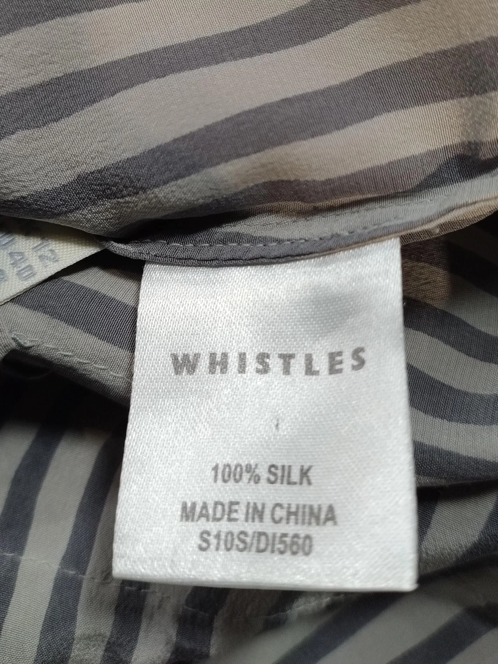 Whistles Shirt Mini Dress UK12 in Grey - Image 6
