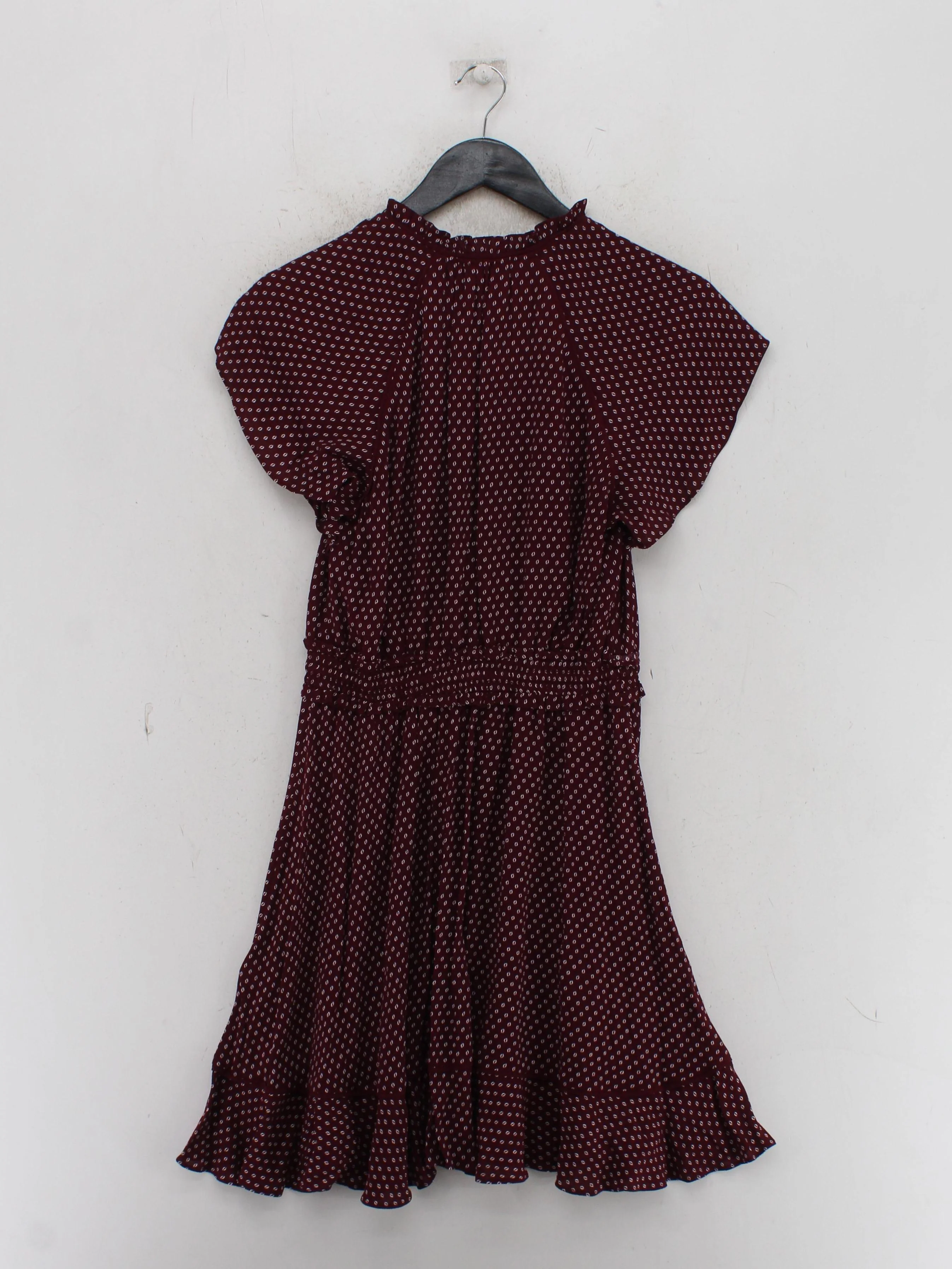 Whistles Skater Mini Dress UK10 in Red - Image 2