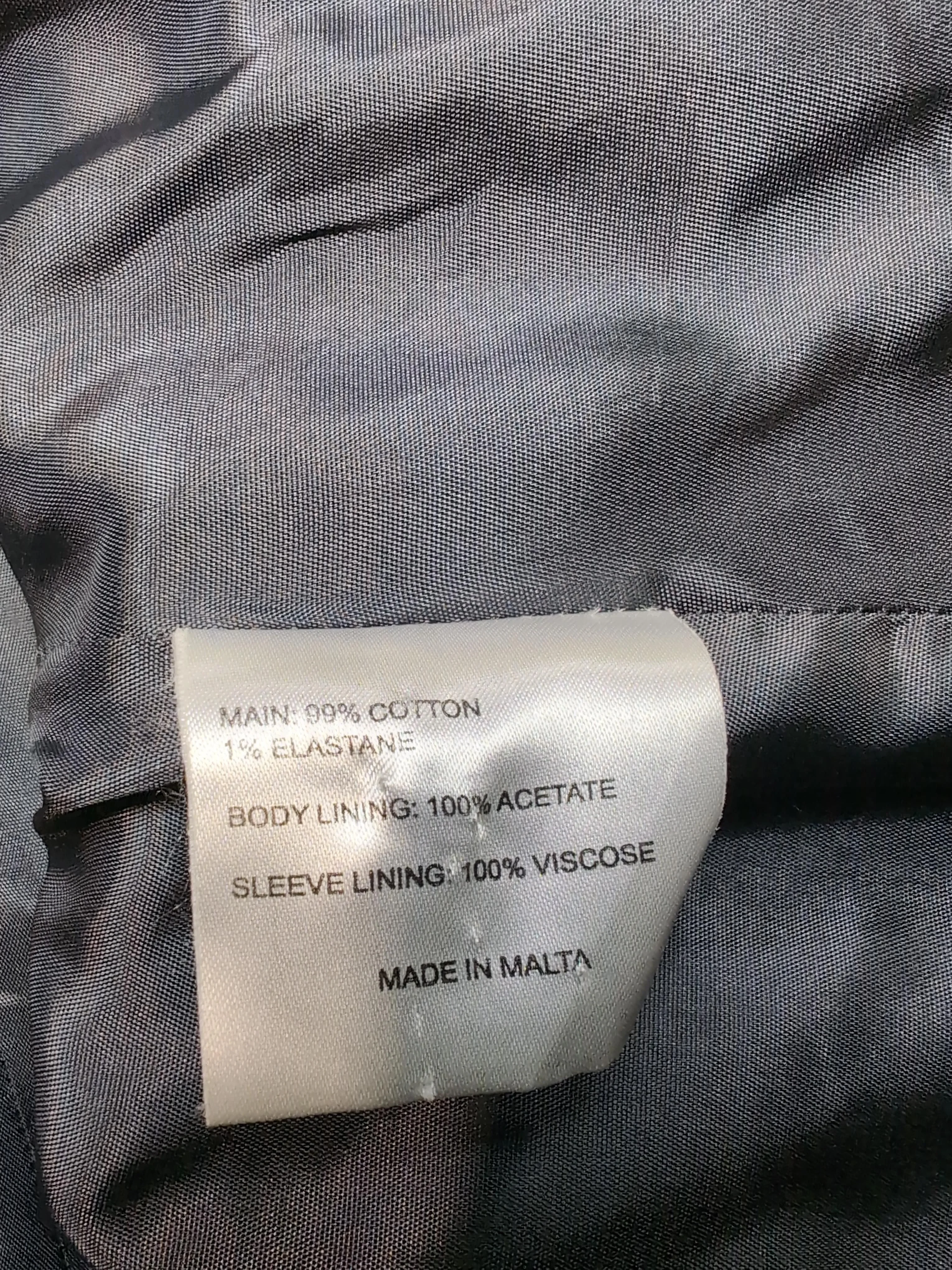 Whistles Women's Blazer UK 10 Grey Cotton - Image 6
