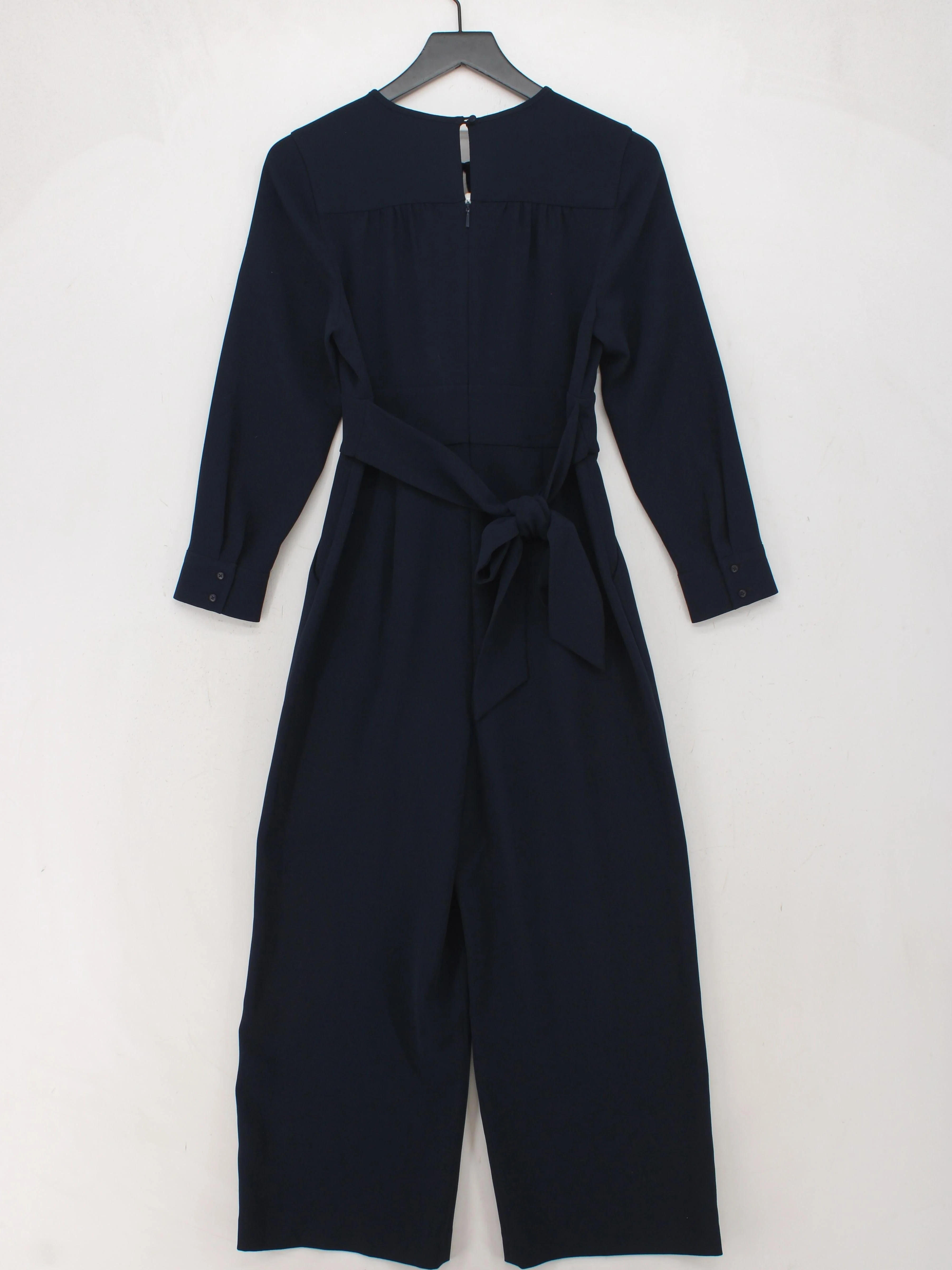 Whistles Women's Jumpsuit UK 10 Blue 100% Other Wide-Leg Jumpsuit - Image 2