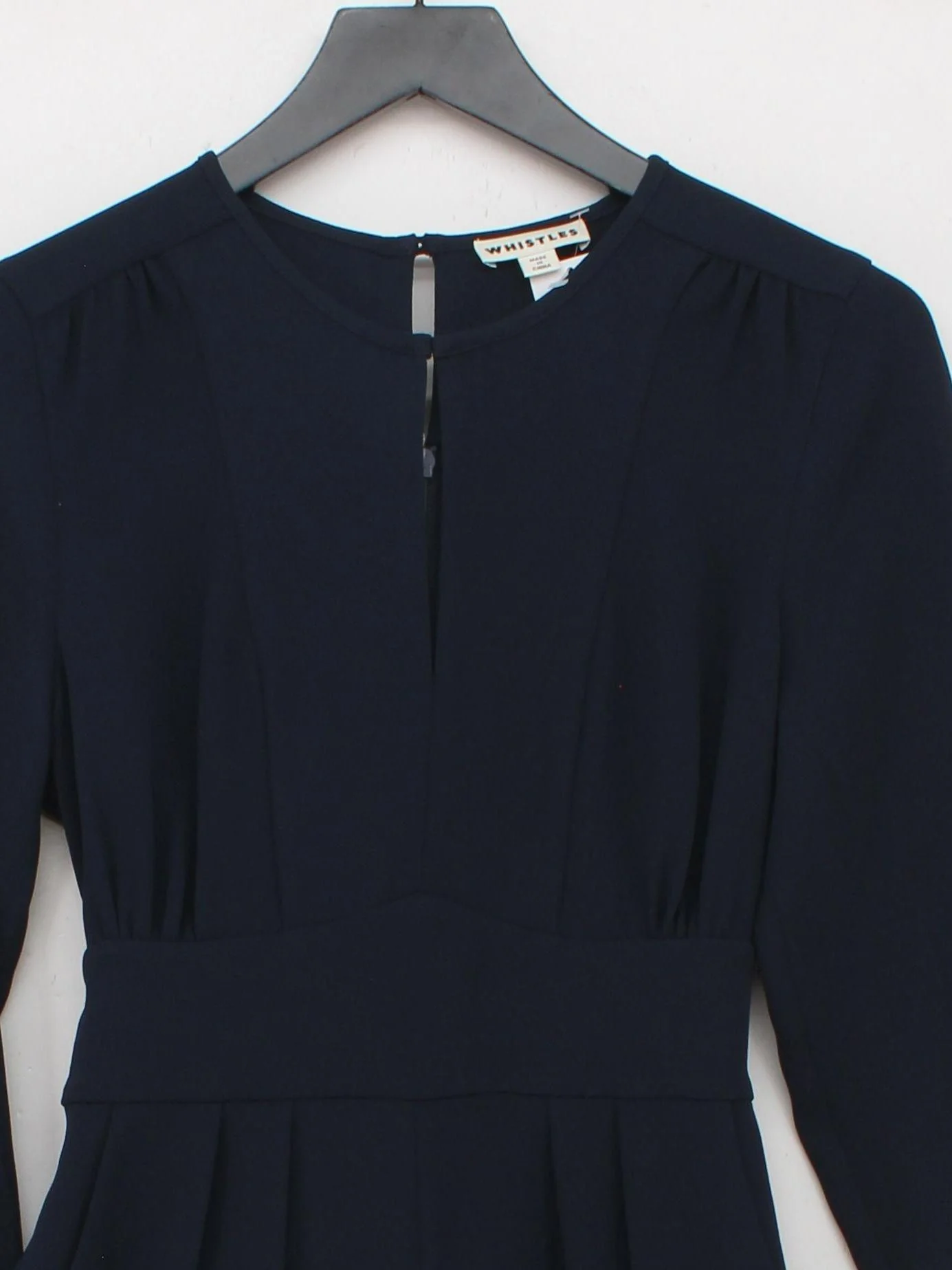 Whistles Women's Jumpsuit UK 10 Blue 100% Other Wide-Leg Jumpsuit - Image 3
