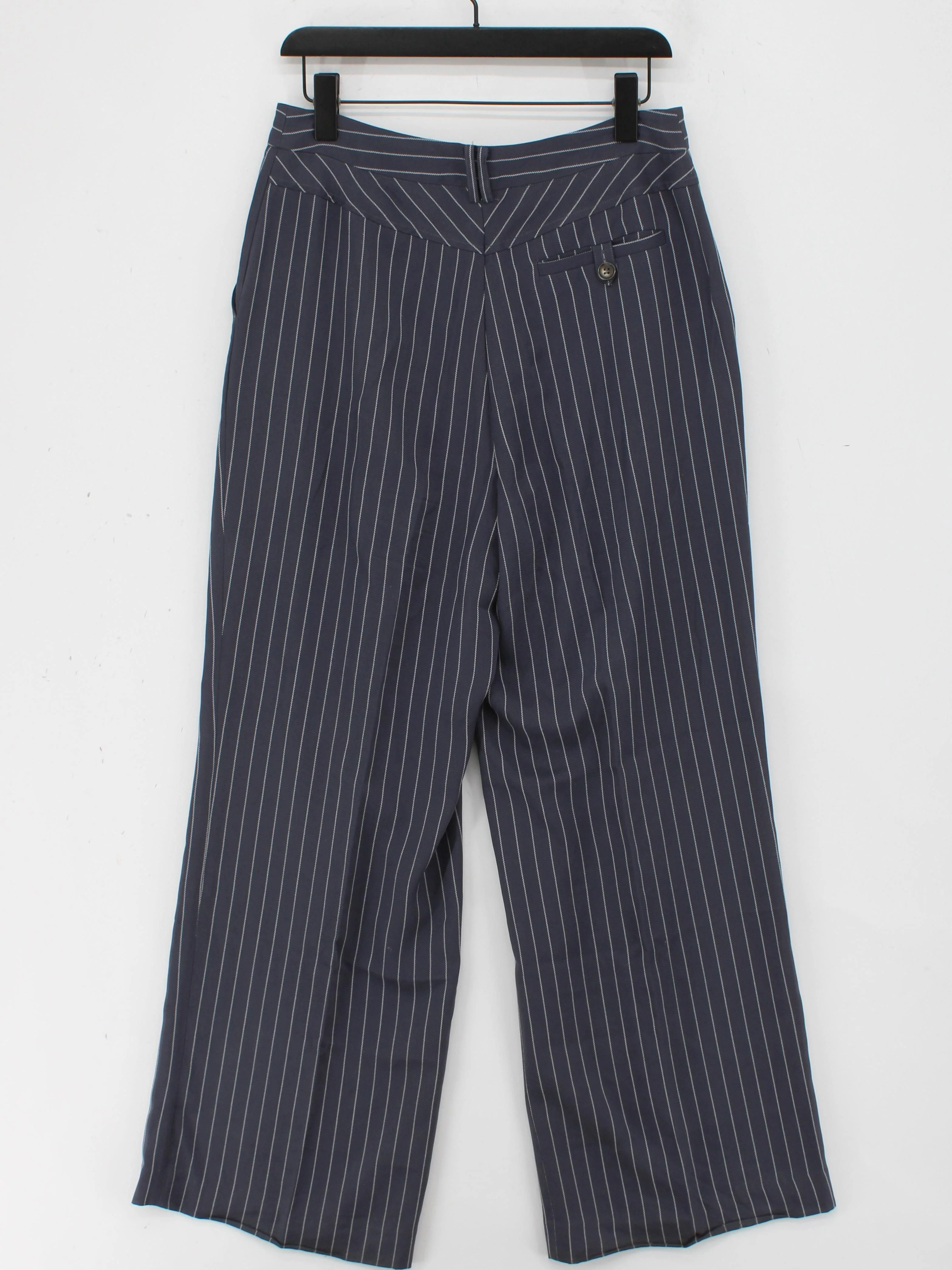 Whistles Women's Suit Trousers UK 12 Blue Lyocell Modal - Image 2
