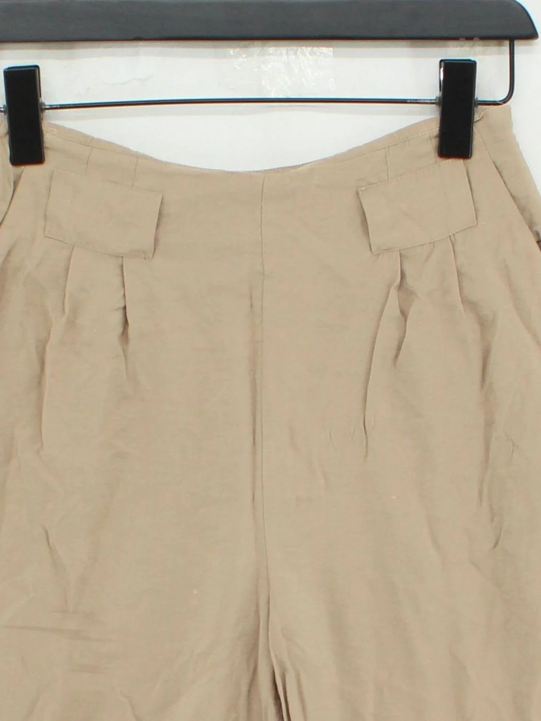 Whistles Women's Suit Trousers UK 8 Tan Viscose with Polyamide Dress Pants - Image 3