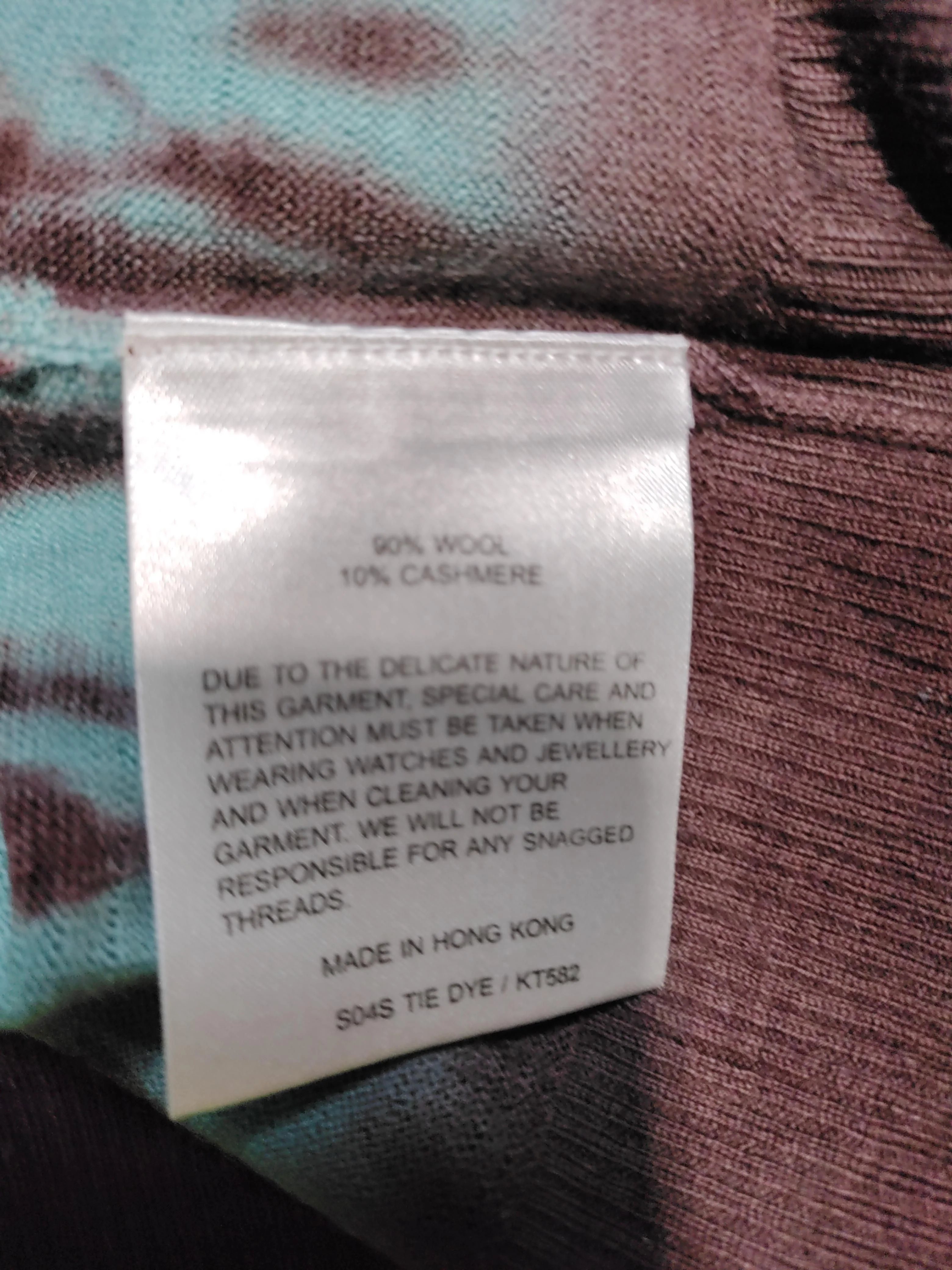Whistles Women's Top XS Multi Wool with Cashmere Sleeveless Round Neck Basic - Image 6
