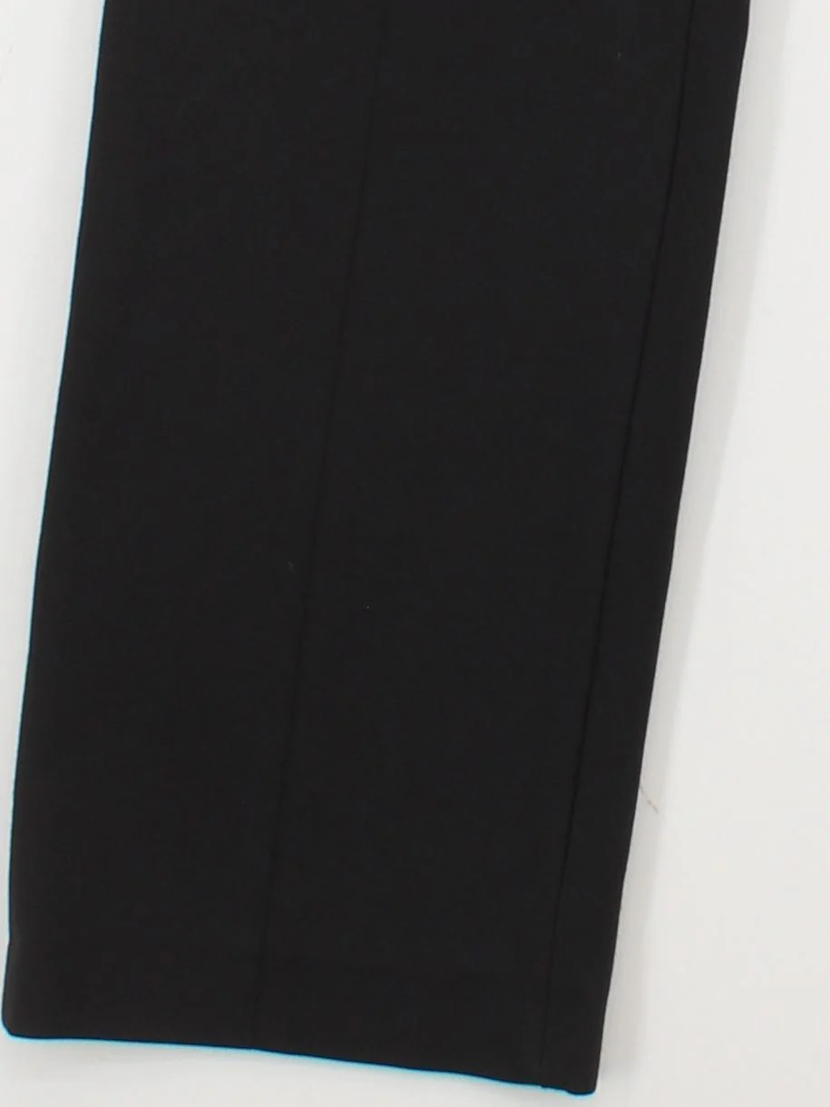 Whistles Women's Trousers UK 10 Black Viscose with Nylon, Elastane Chino - Image 4