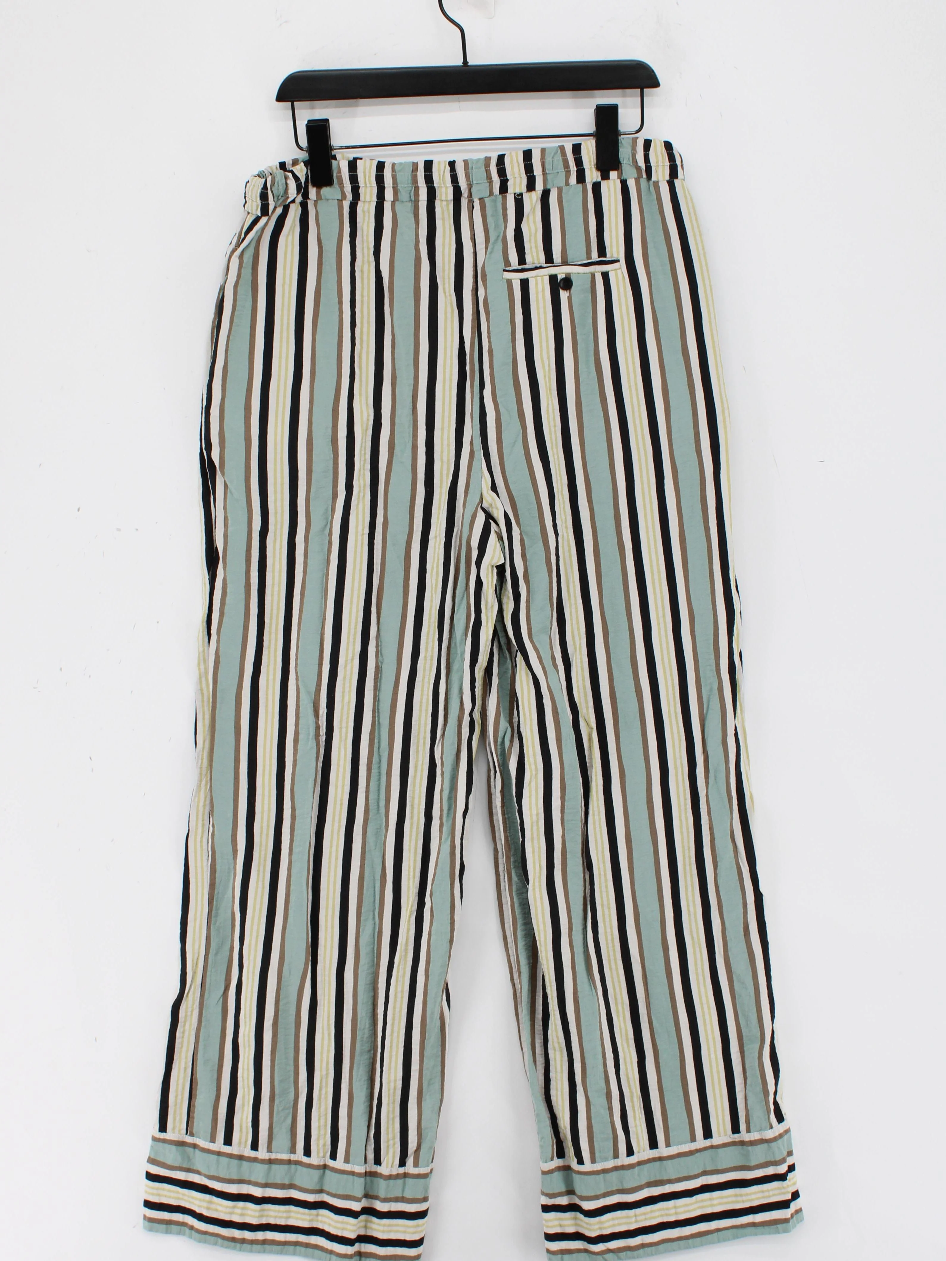 Whistles Women's Trousers UK 16 Multi Viscose with Polyamide Chino - Image 2