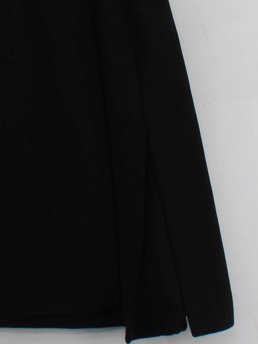 Whistles Wrap Midi Dress UK8 in Black - Image 4