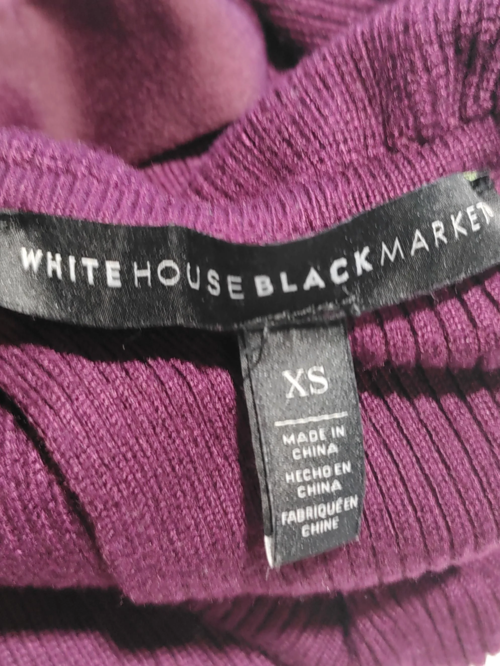 White House Black Market Jumper Mini Dress XS in Purple - Image 5
