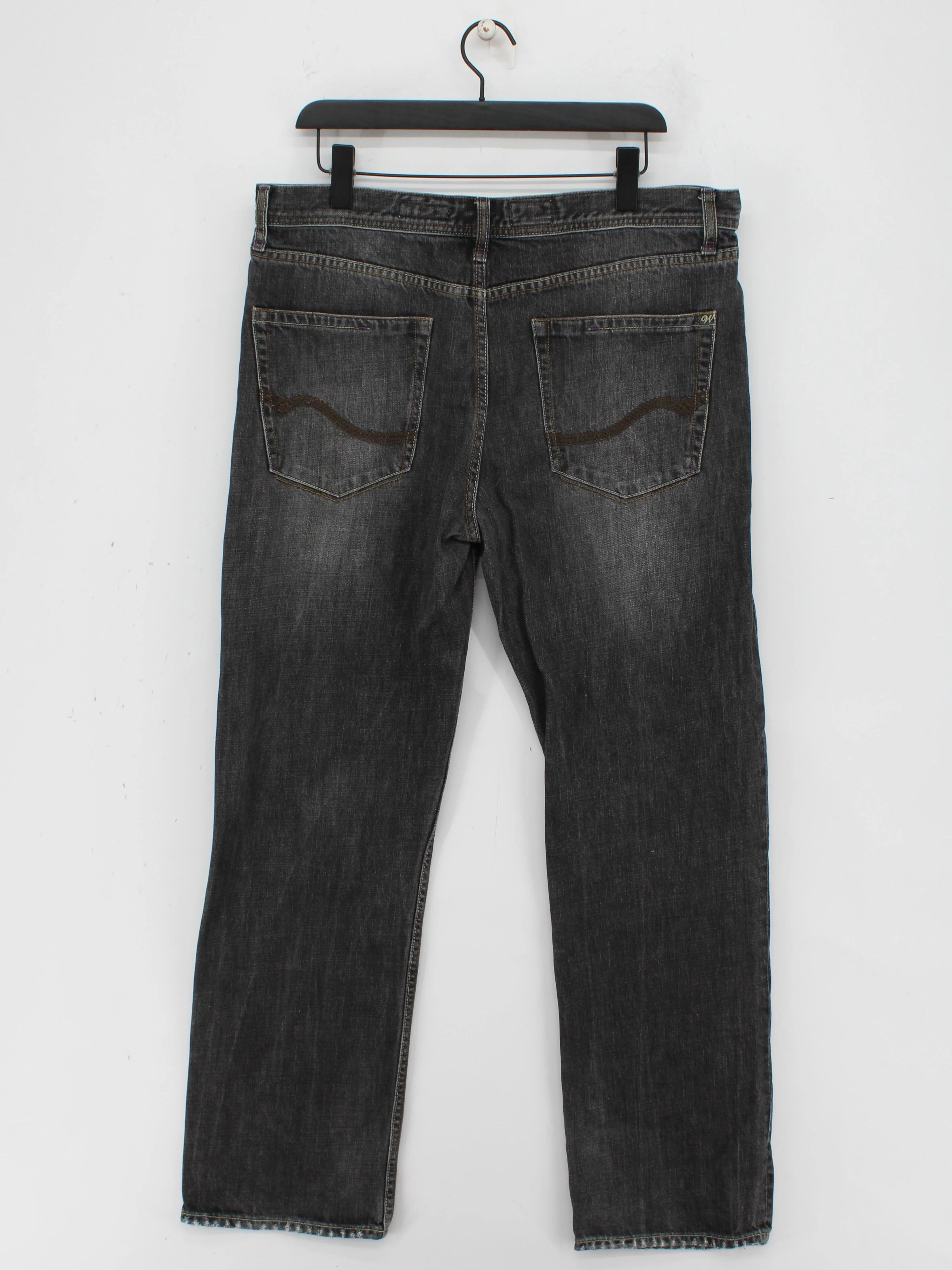 White Stuff Men's Jeans W 36 in Grey 100% Cotton Straight - Image 2