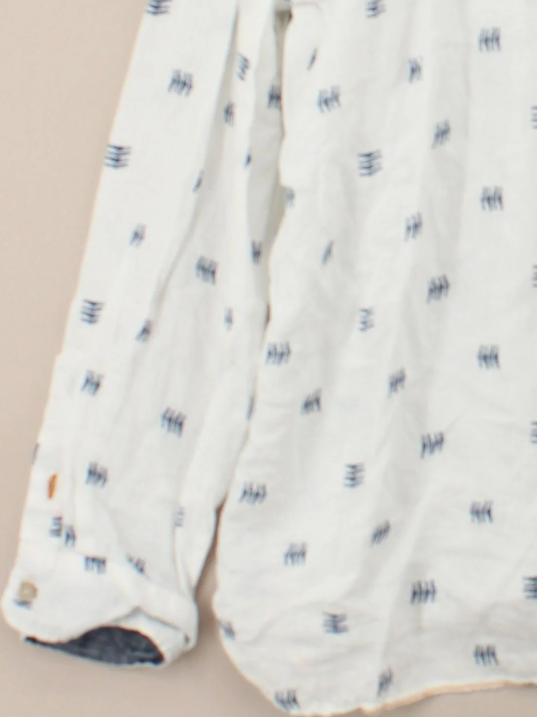 White Stuff Men's Shirt XXXL White 100% Linen Basic - Image 4
