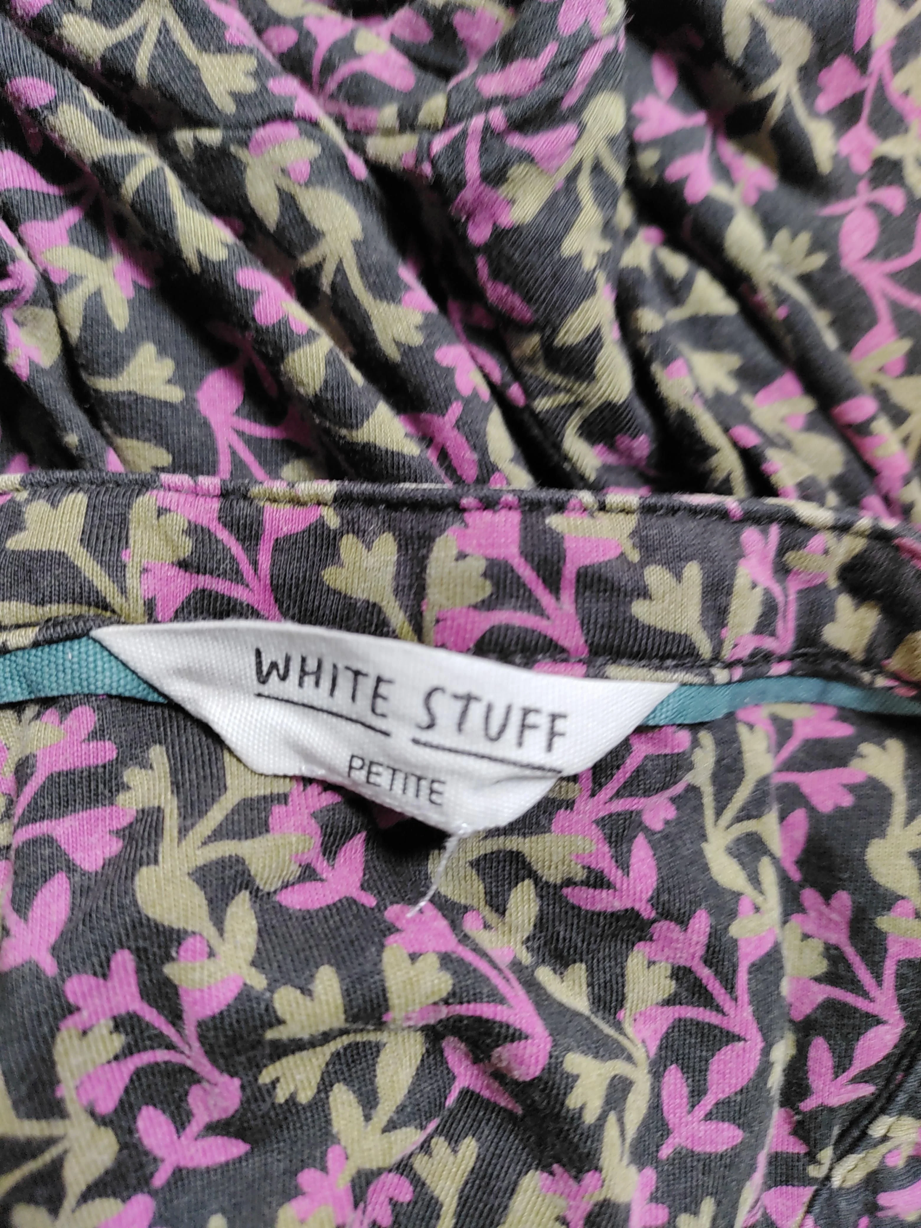 White Stuff Shirt Midi Dress UK14 in Purple - Image 7