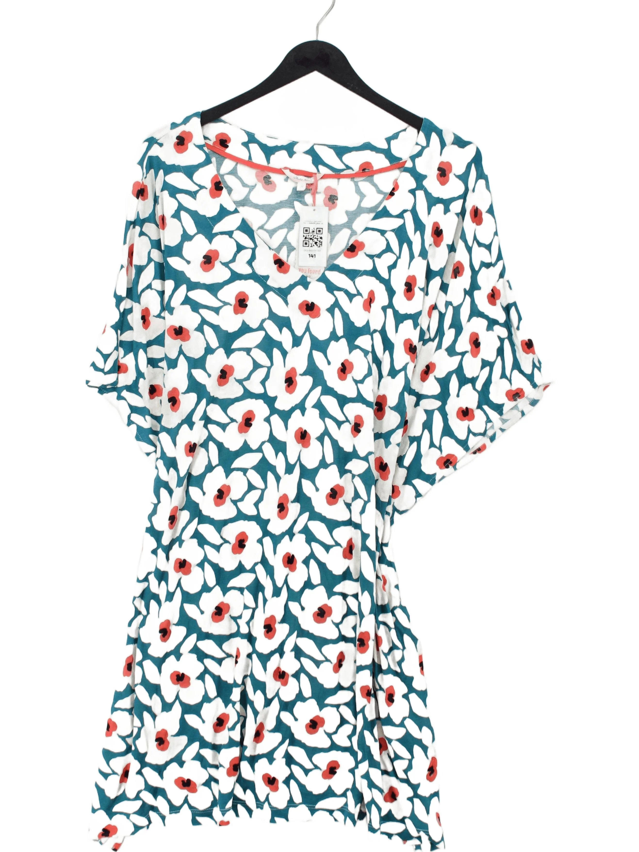 White Stuff T-Shirt Mini Dress M in Multi