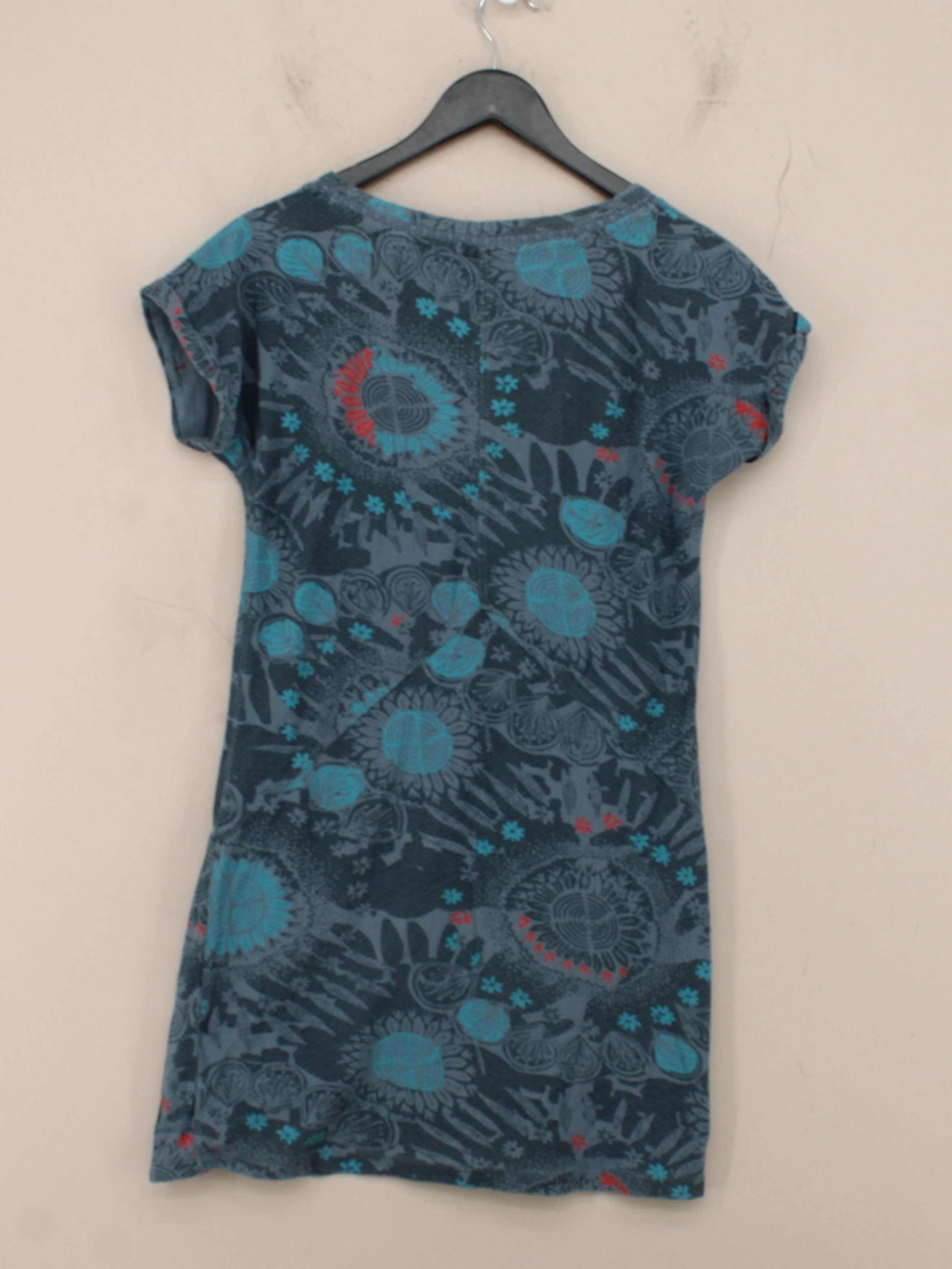 White Stuff T-Shirt Mini Dress S in Blue - Image 2