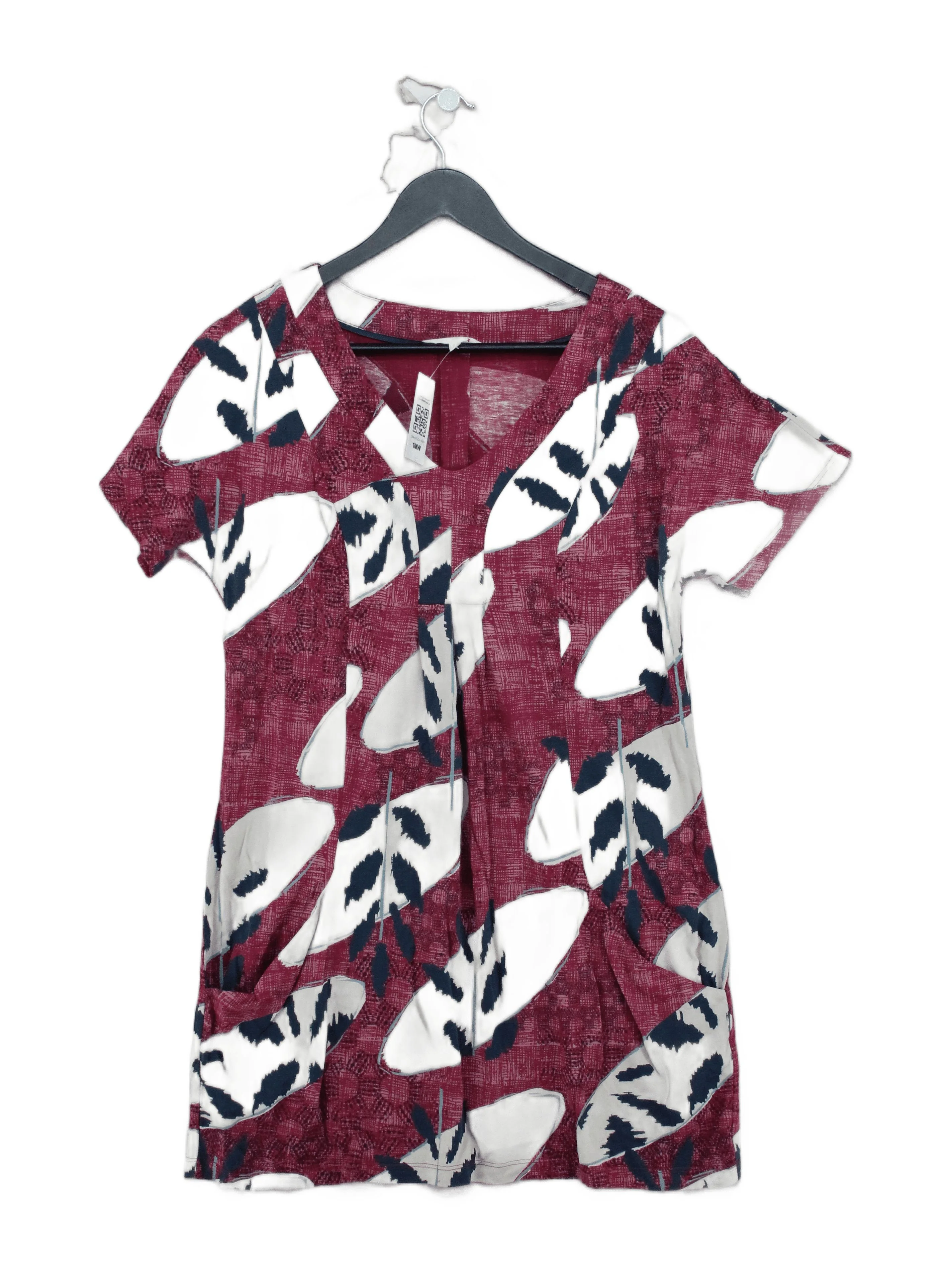 White Stuff T-Shirt Mini Dress UK10 in Pink