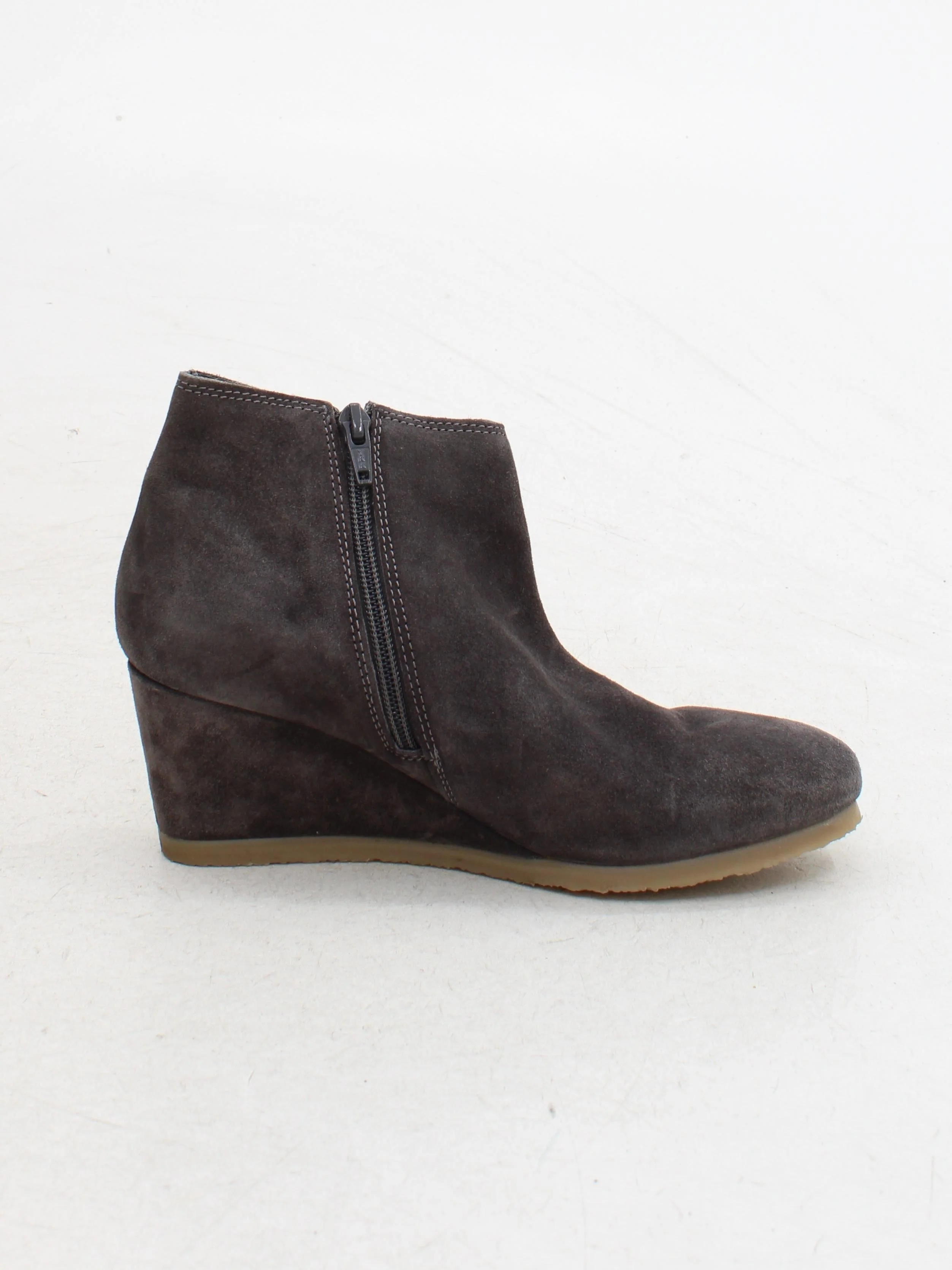 White Stuff Women's Boots UK 2 Brown 100% Suede Platform - Image 5