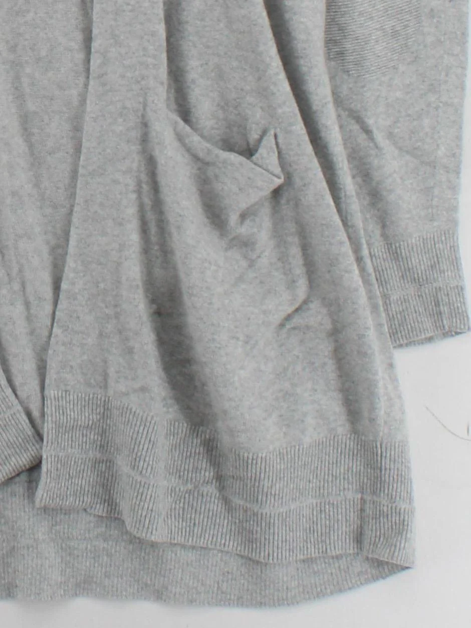 White Stuff Women's Cardigan S Grey Cotton with Viscose, Nylon, Other Cardigan - Image 4