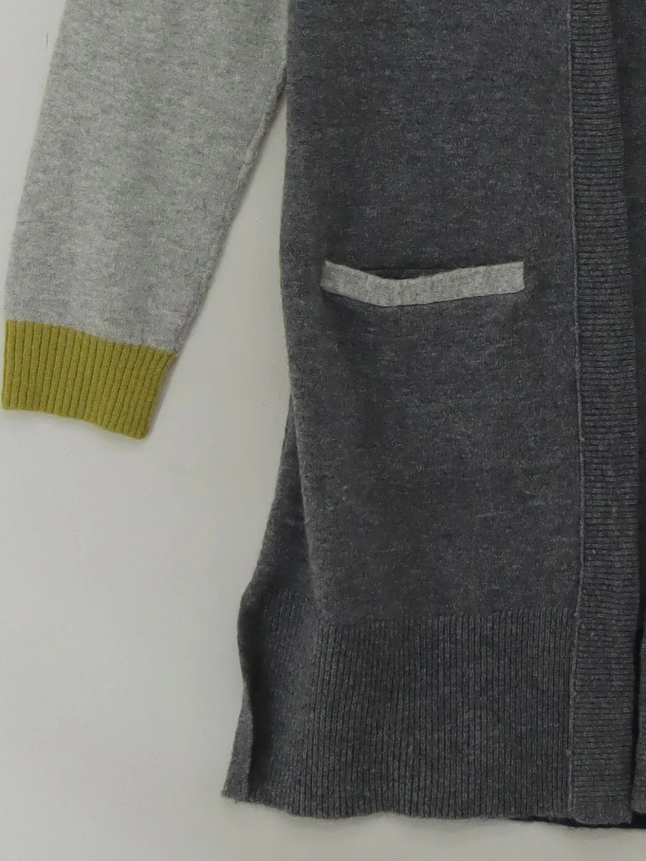 White Stuff Women's Cardigan S Grey Nylon with Wool, Elastane, Other Cardigan - Image 4