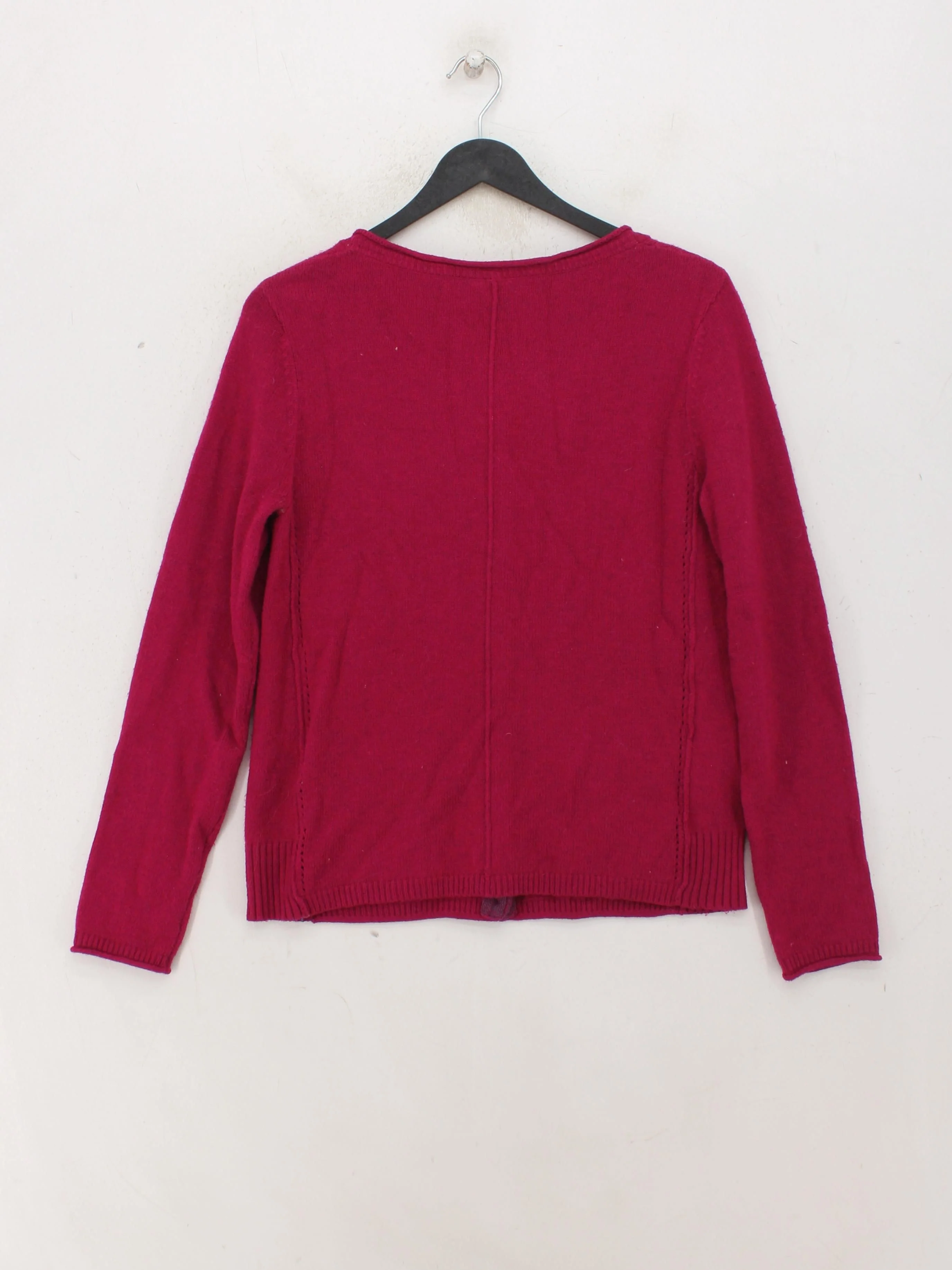 White Stuff Women's Cardigan UK 12 Pink Nylon - Image 2