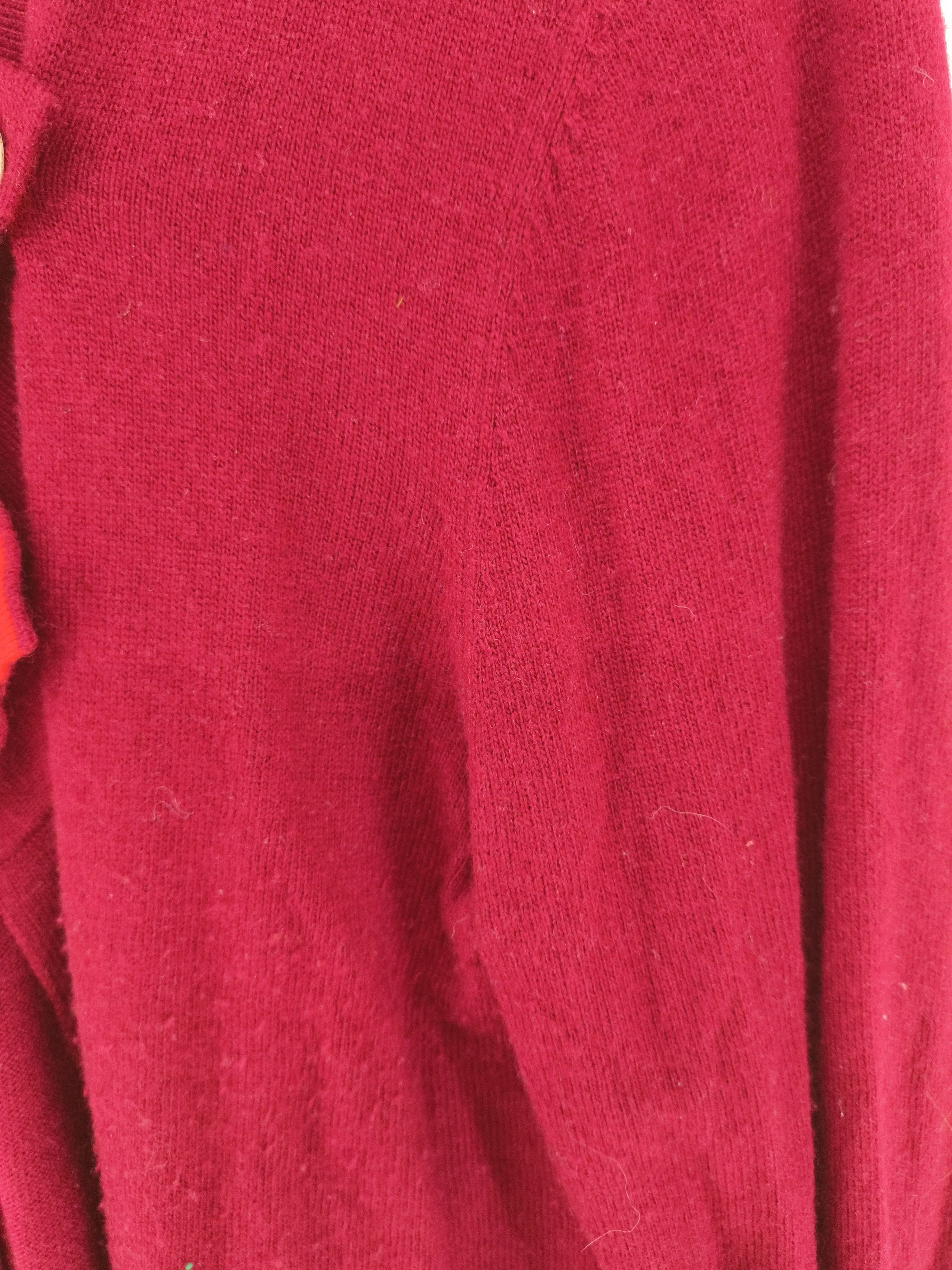 White Stuff Women's Cardigan UK 12 Red Viscose - Image 5