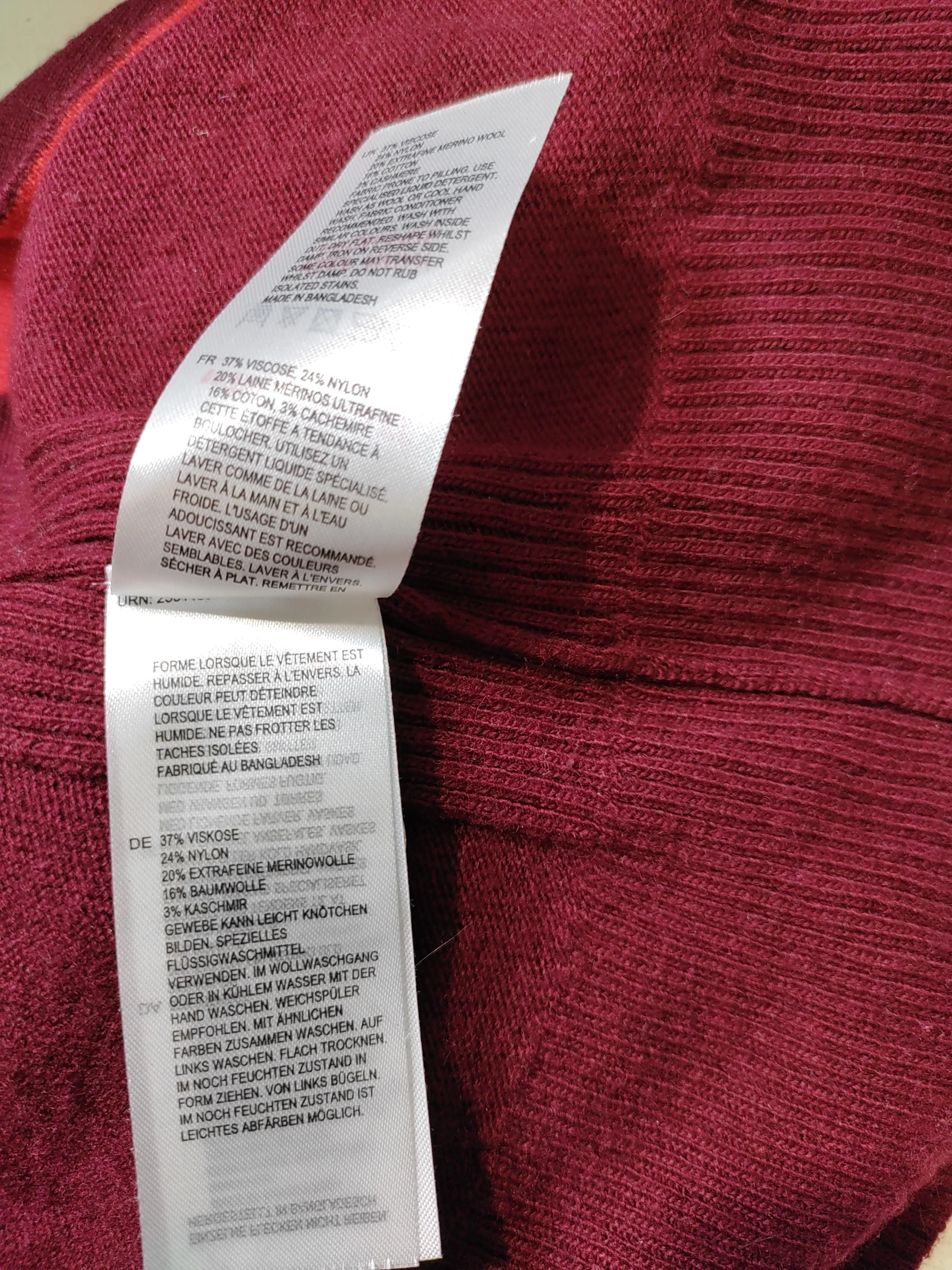 White Stuff Women's Cardigan UK 12 Red Viscose - Image 7