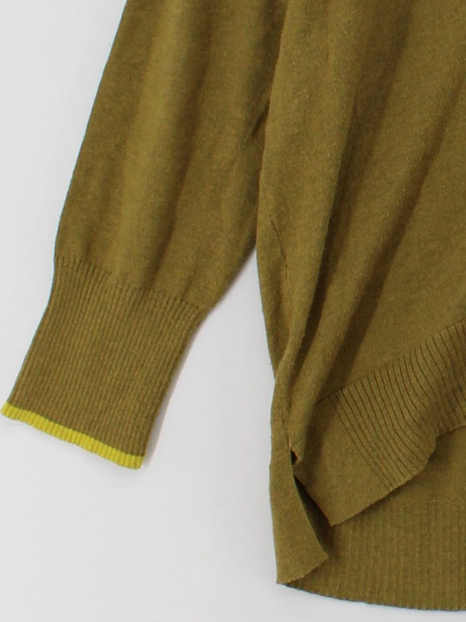 White Stuff Women's Cardigan UK 14 Green Viscose with Polyester, Cotton Cardigan - Image 4