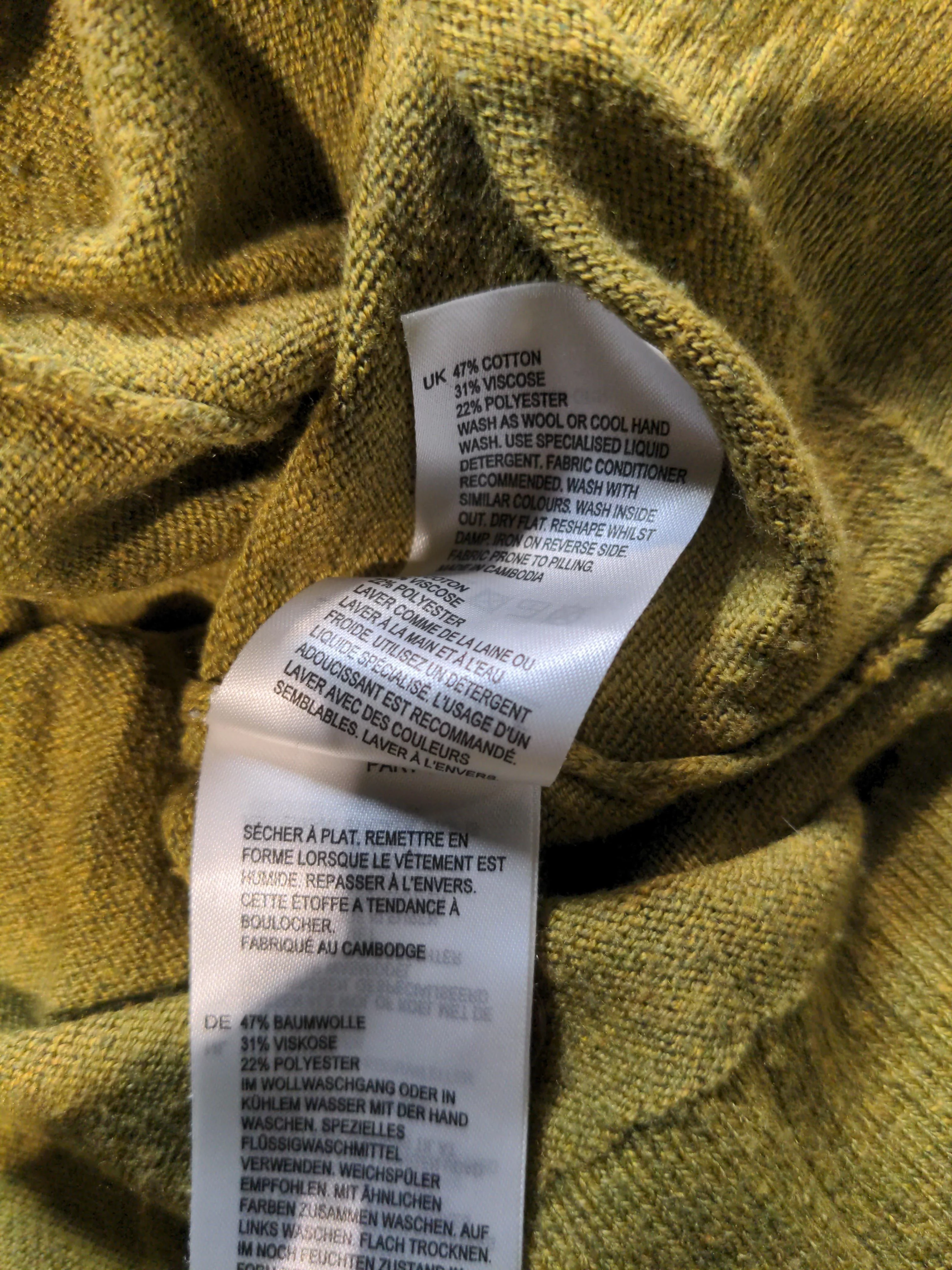 White Stuff Women's Cardigan UK 14 Green Viscose with Polyester, Cotton Cardigan - Image 7