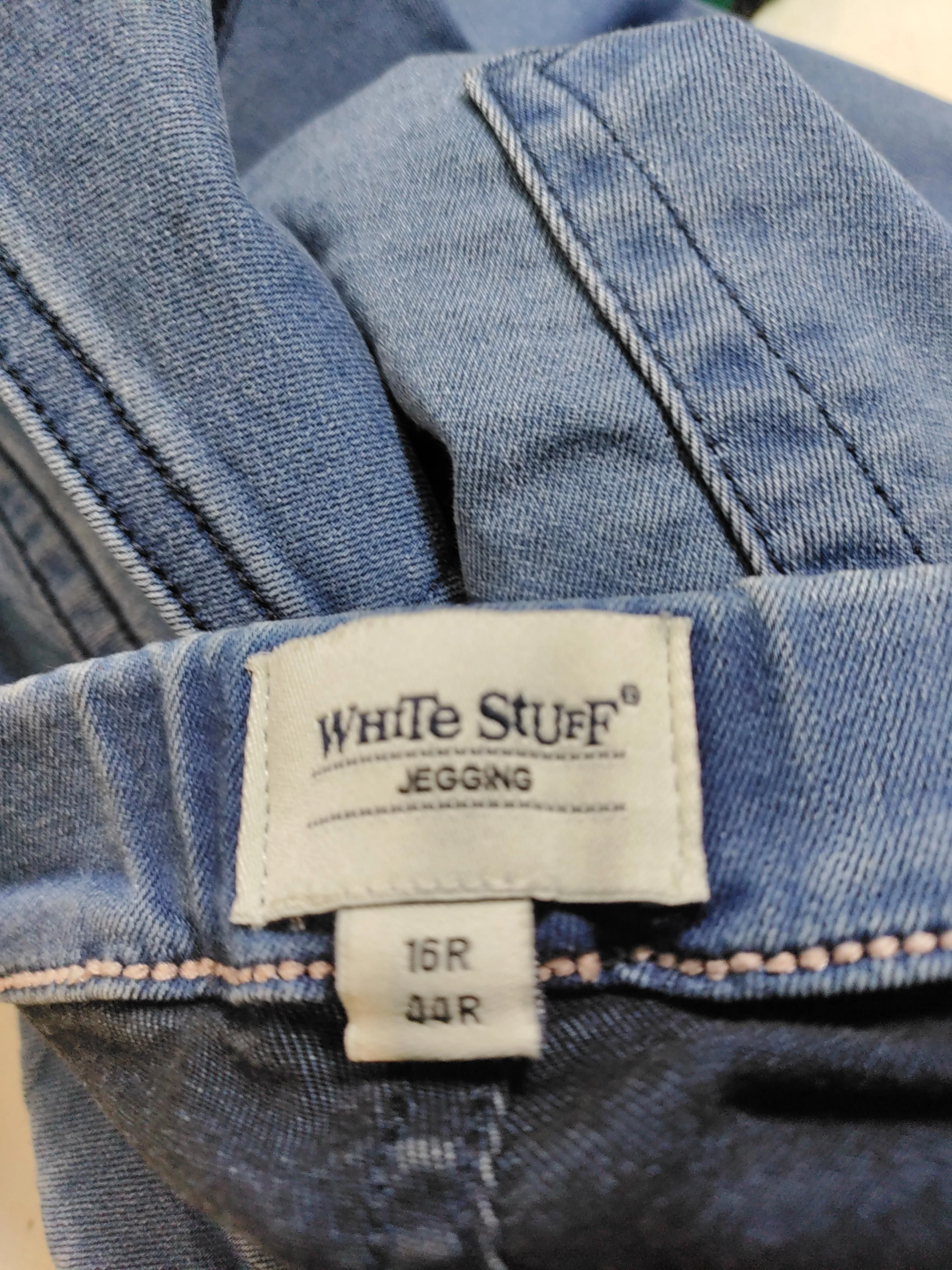 White Stuff Women's Jeans UK 16 Blue Cotton - Image 5