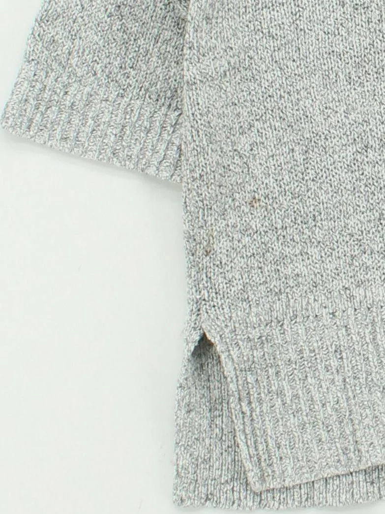 White Stuff Women's Jumper UK 10 Grey Linen with Cotton, Polyester Pullover - Image 4
