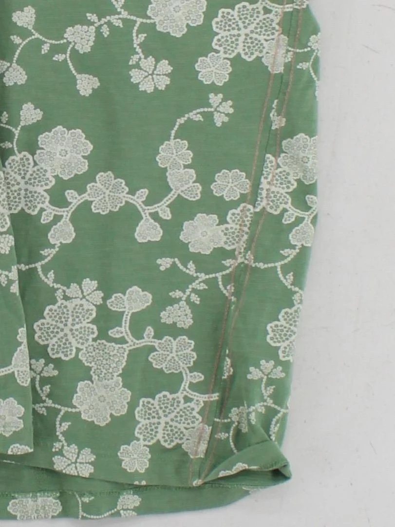 White Stuff Women's T-Shirt UK 16 Green 100% Cotton Basic - Image 4