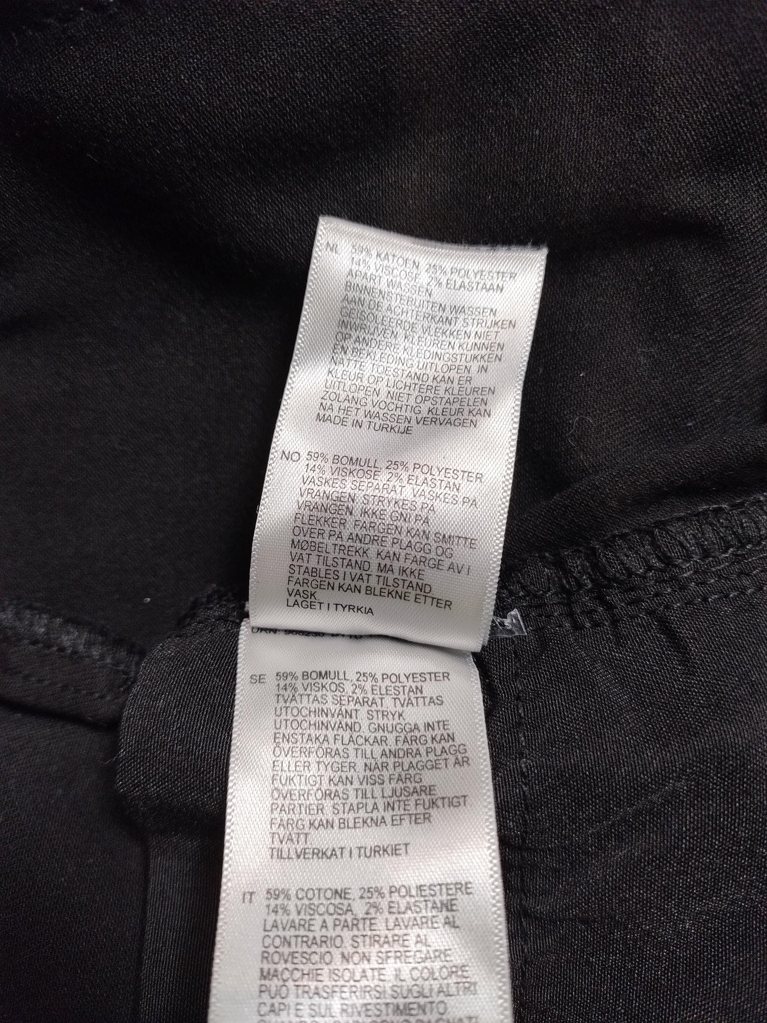 White Stuff Women's Trousers UK 12 Black Cotton - Image 6