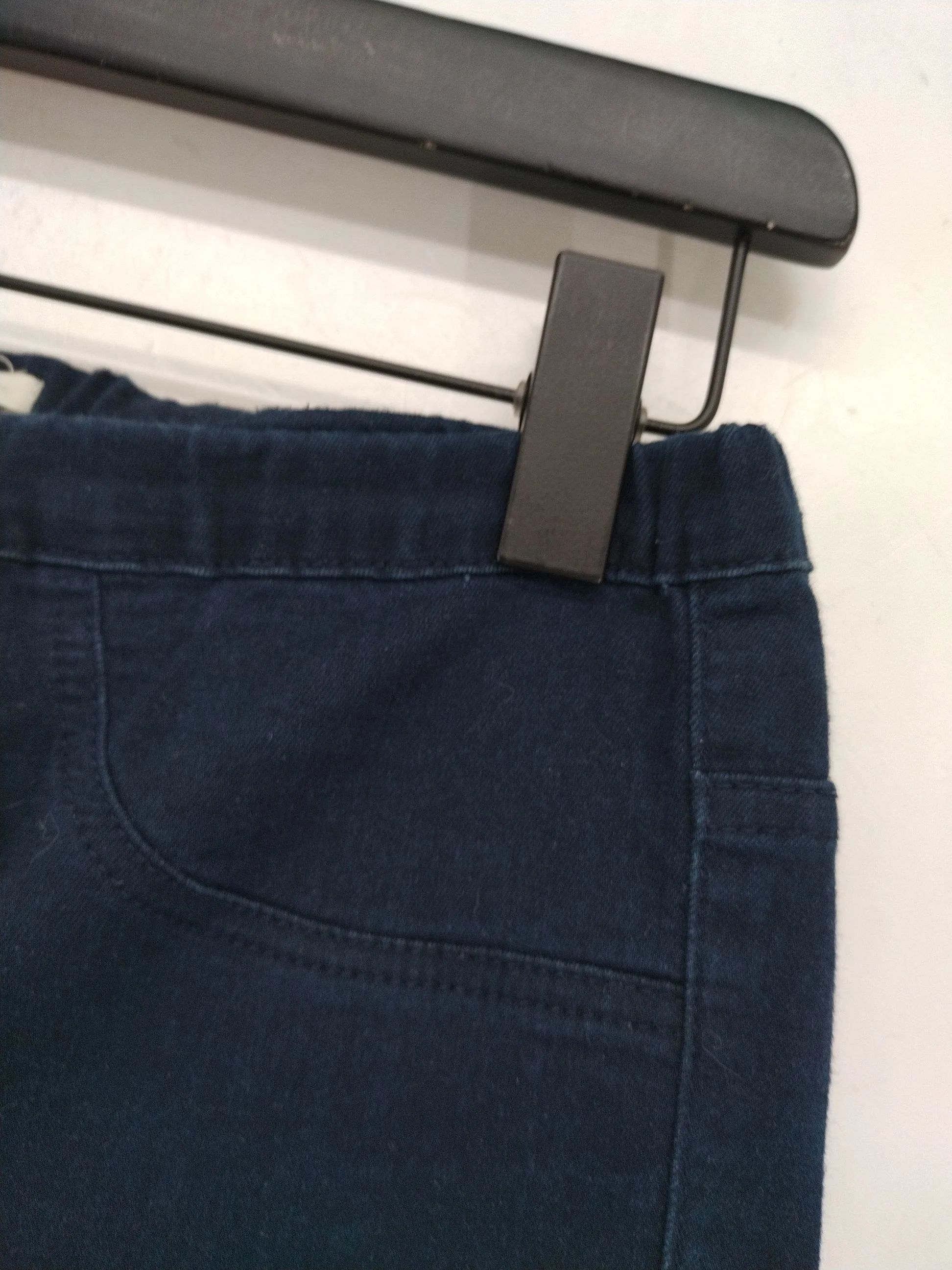 White Stuff Women's Trousers UK 12 Blue Cotton with Polyester, Elastane Chino - Image 5