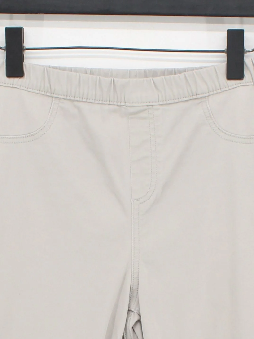 White Stuff Women's Trousers W 31 in Cream Cotton - Image 3