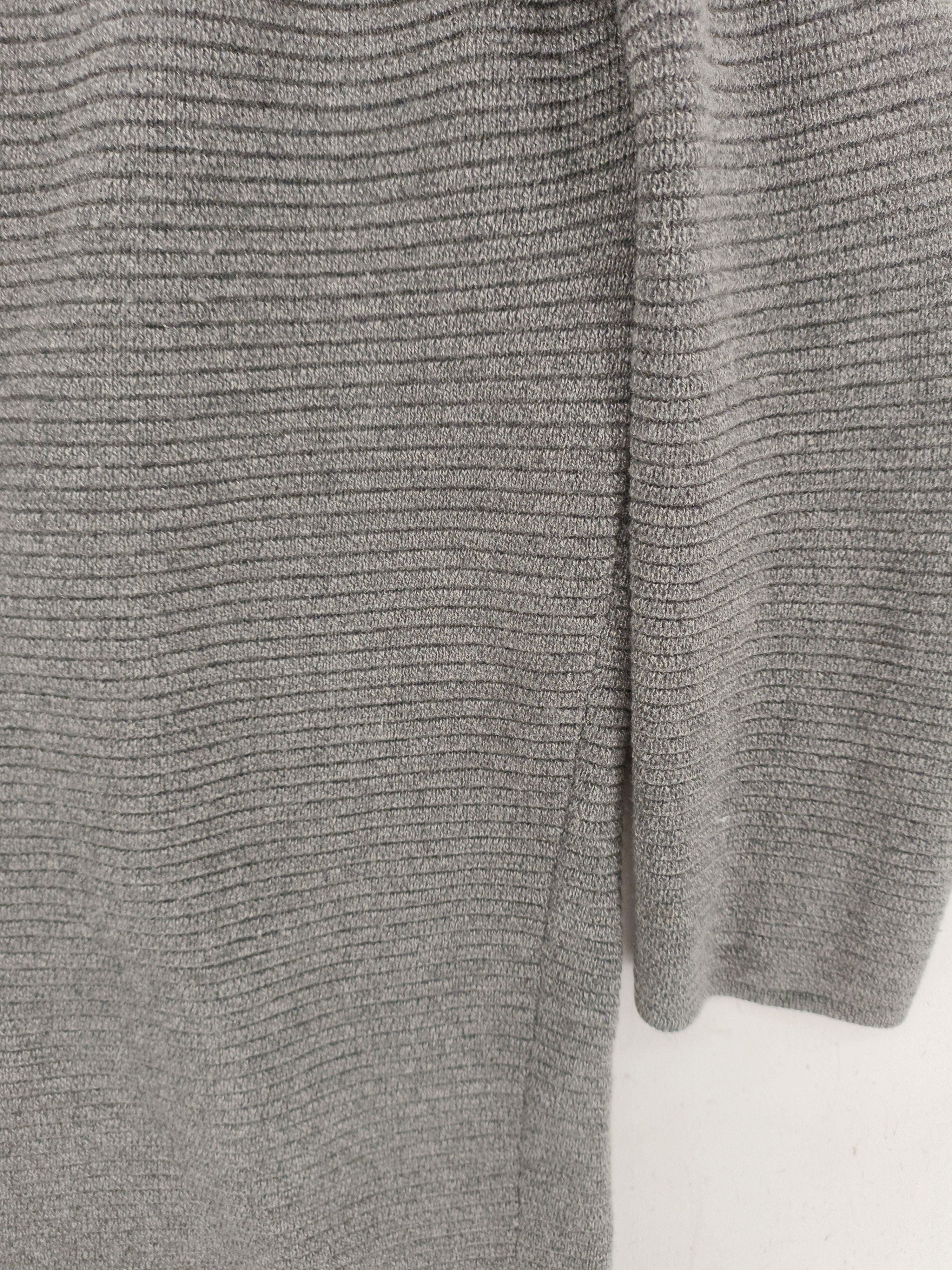 Wilfred Women's Jumper XXS Grey Silk with Cotton, Cashmere Round Neck Pullover - Image 5