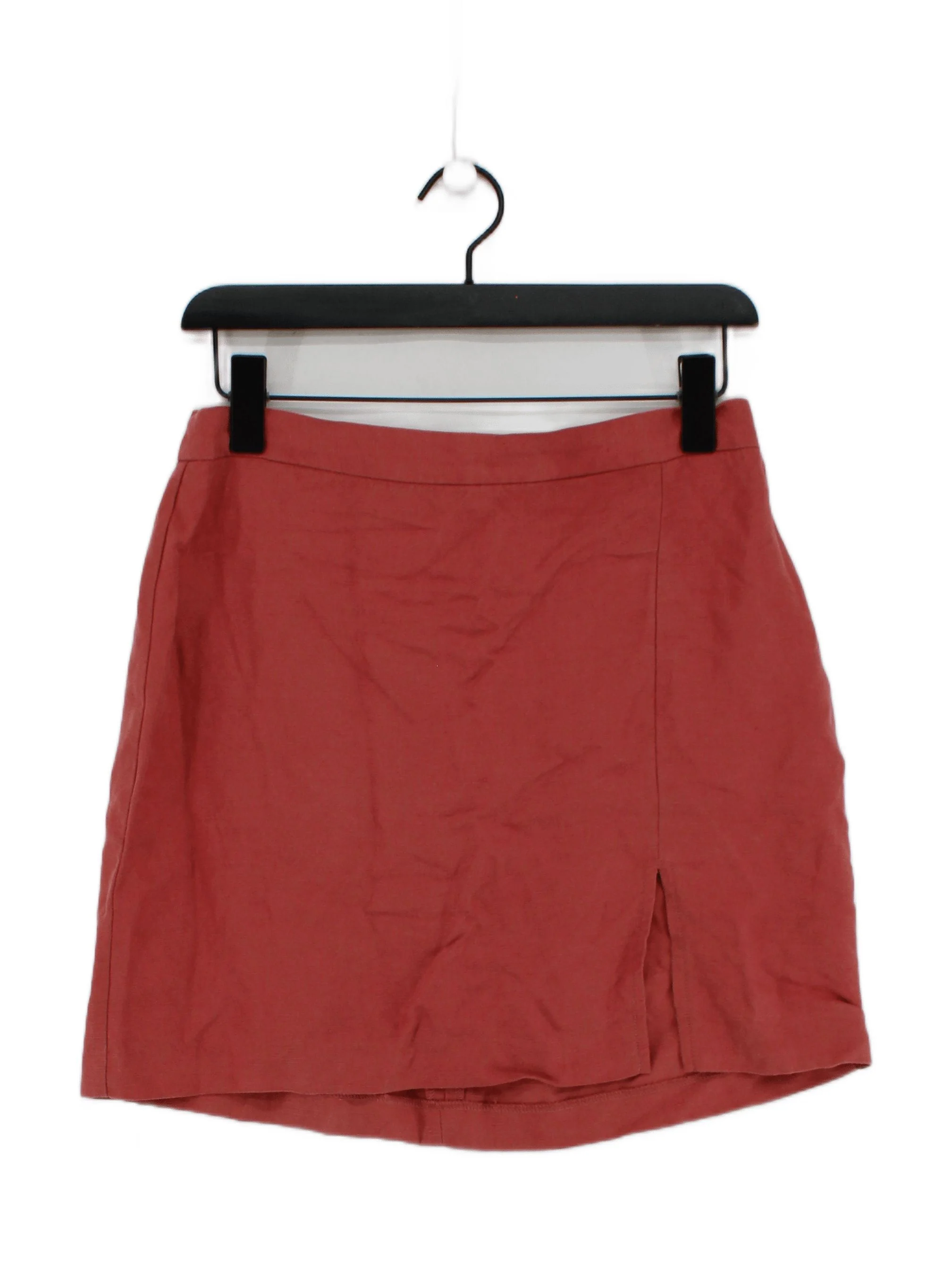 Wilfred Women's Mini Skirt UK 12 Red Lyocell Modal with Linen Short Mini