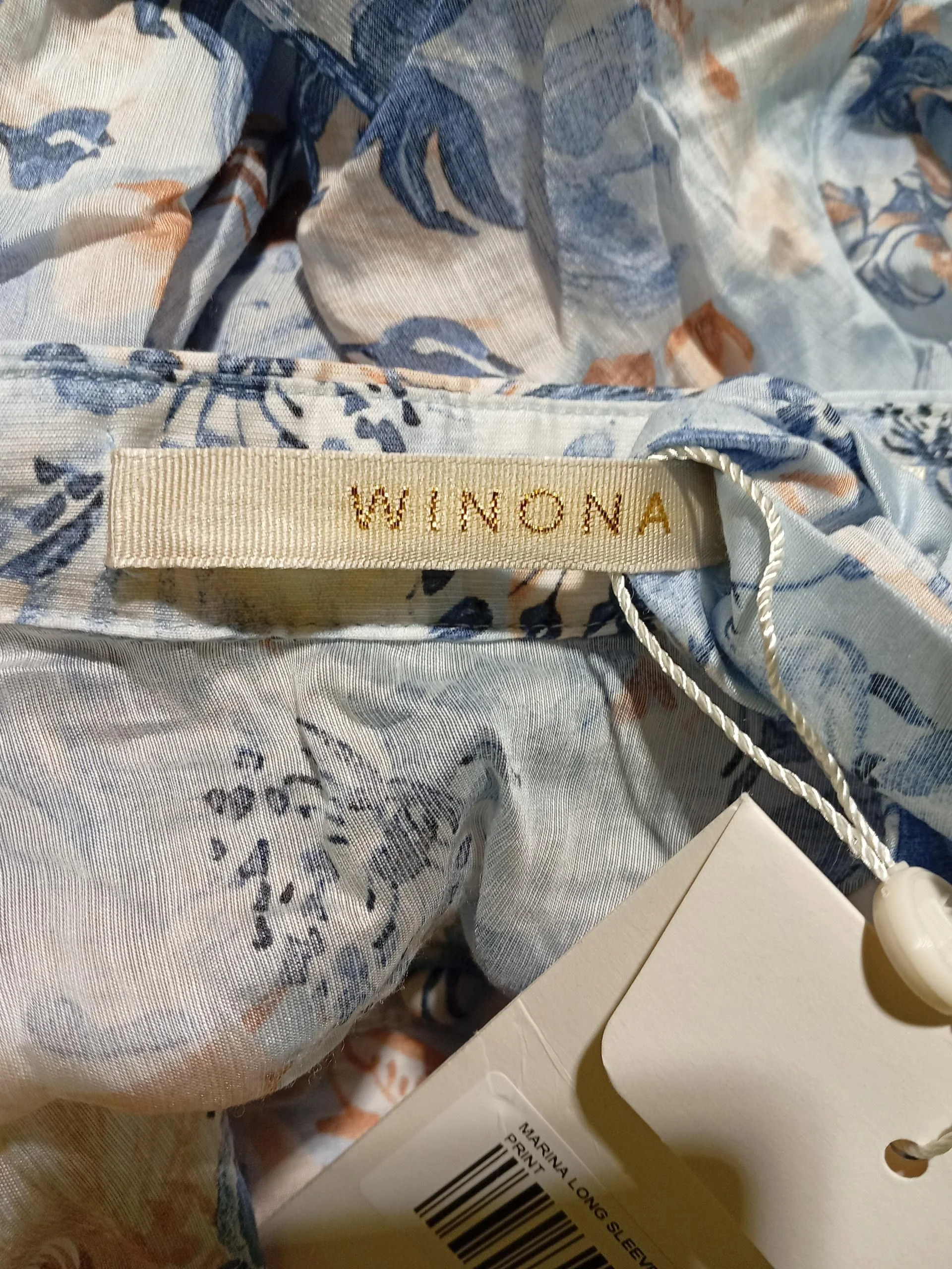 Winona Shirt Midi Dress UK10 in Blue - Image 6