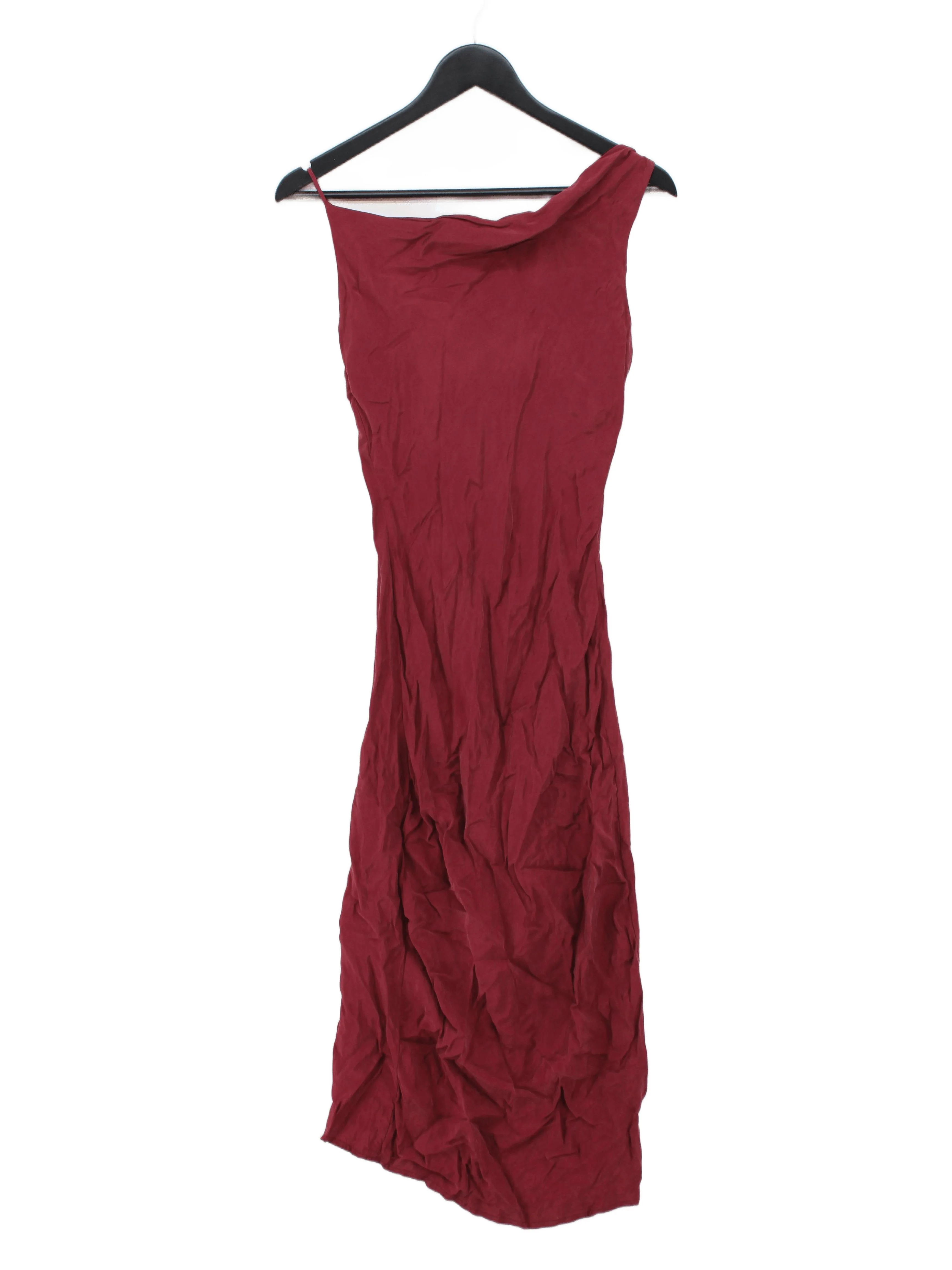 Winona Slip Maxi Dress UK6 in Red