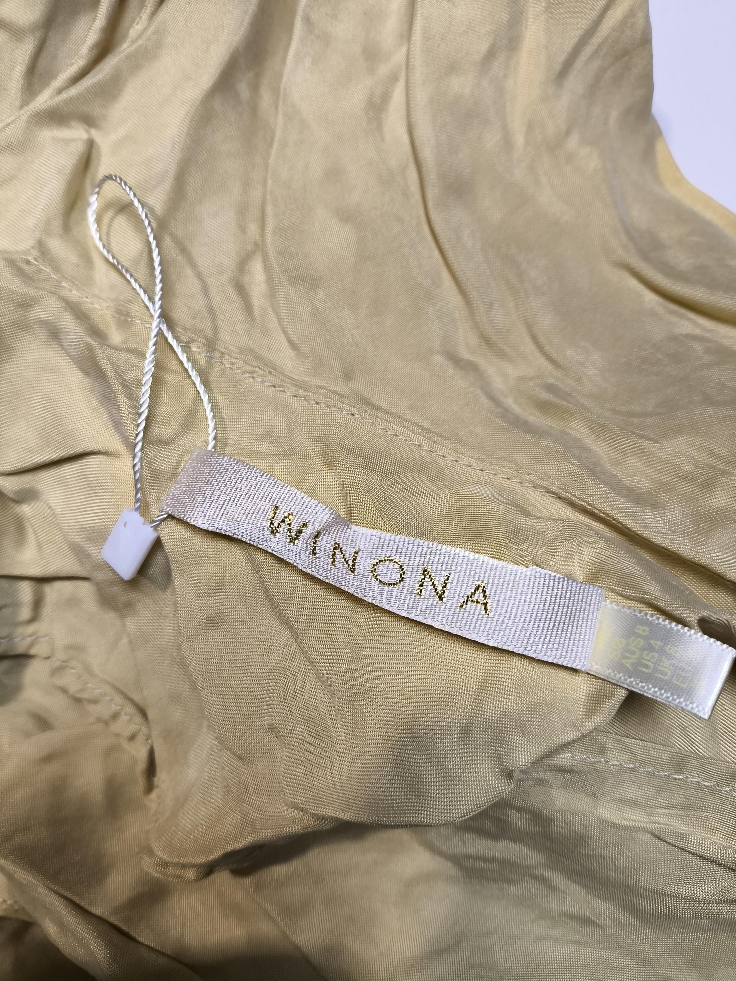 Winona Slip Maxi Dress UK8 in Cream - Image 5
