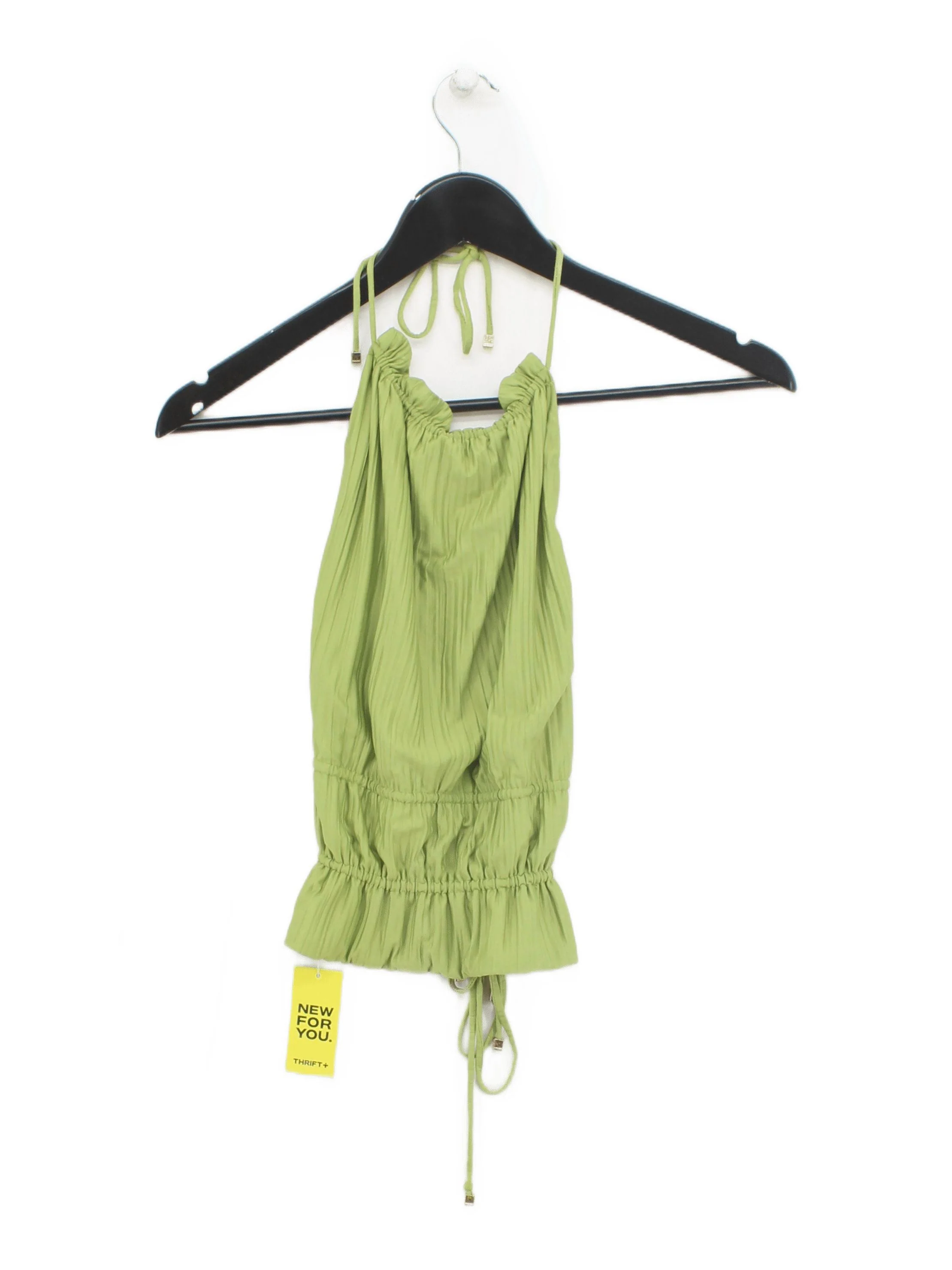 Winona Women's Top UK 12 Green Polyester with Elastane Basic