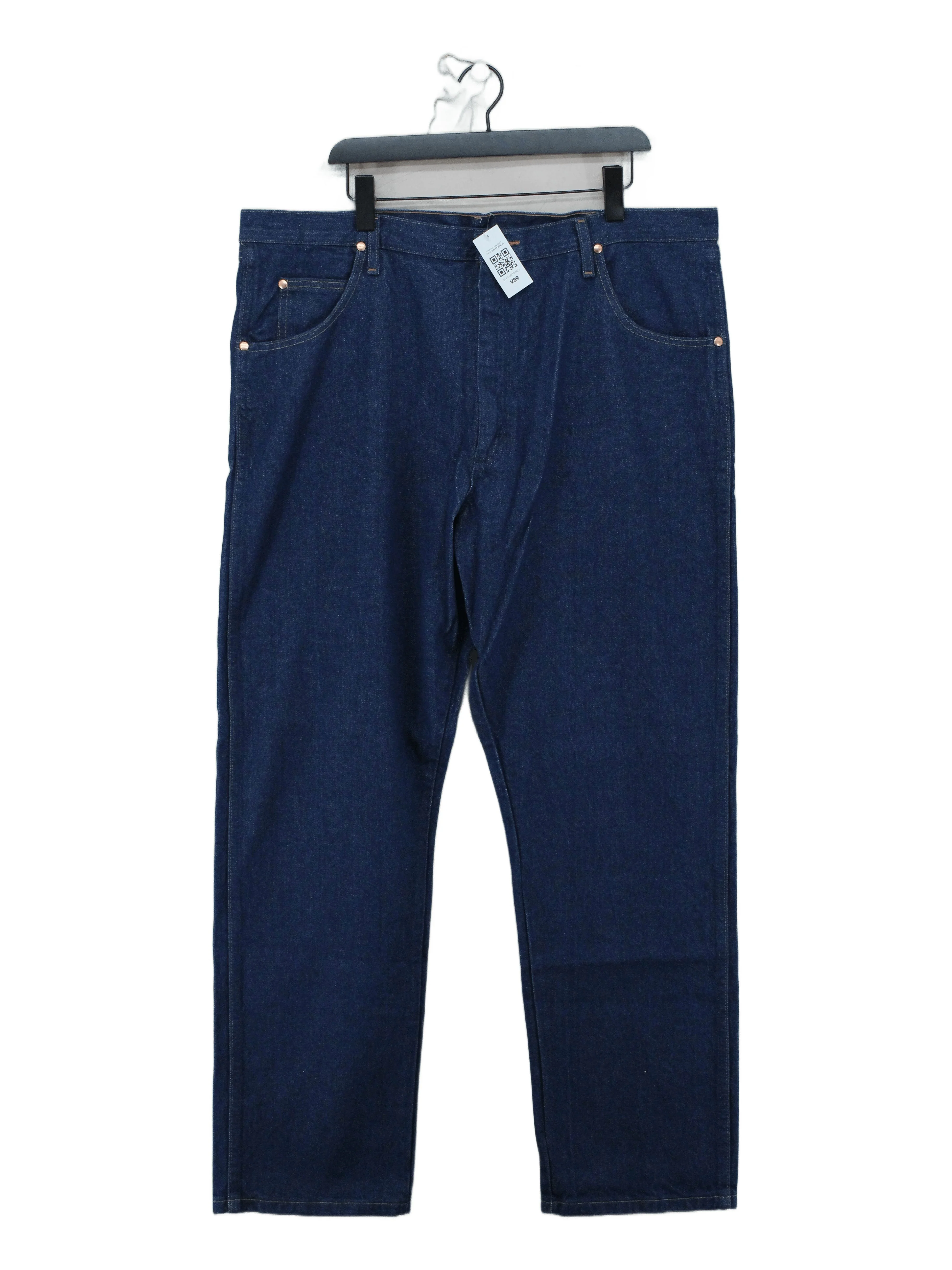 Wrangler Men's Jeans W 40 in; L 34 in Blue 100% Cotton Straight
