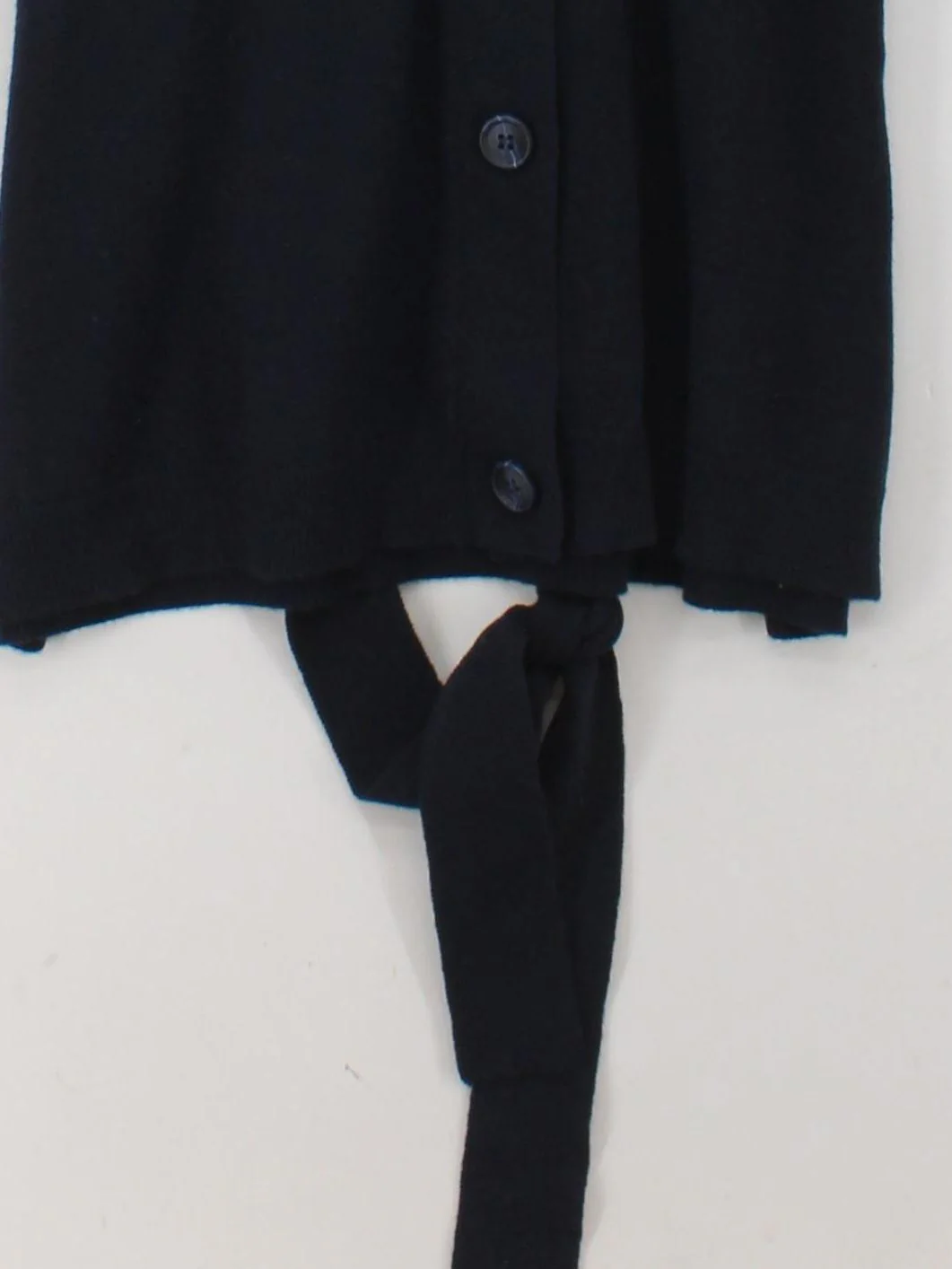 Wyse London Women's Cardigan XL Blue 100% Wool V-Neck Cardigan - Image 4